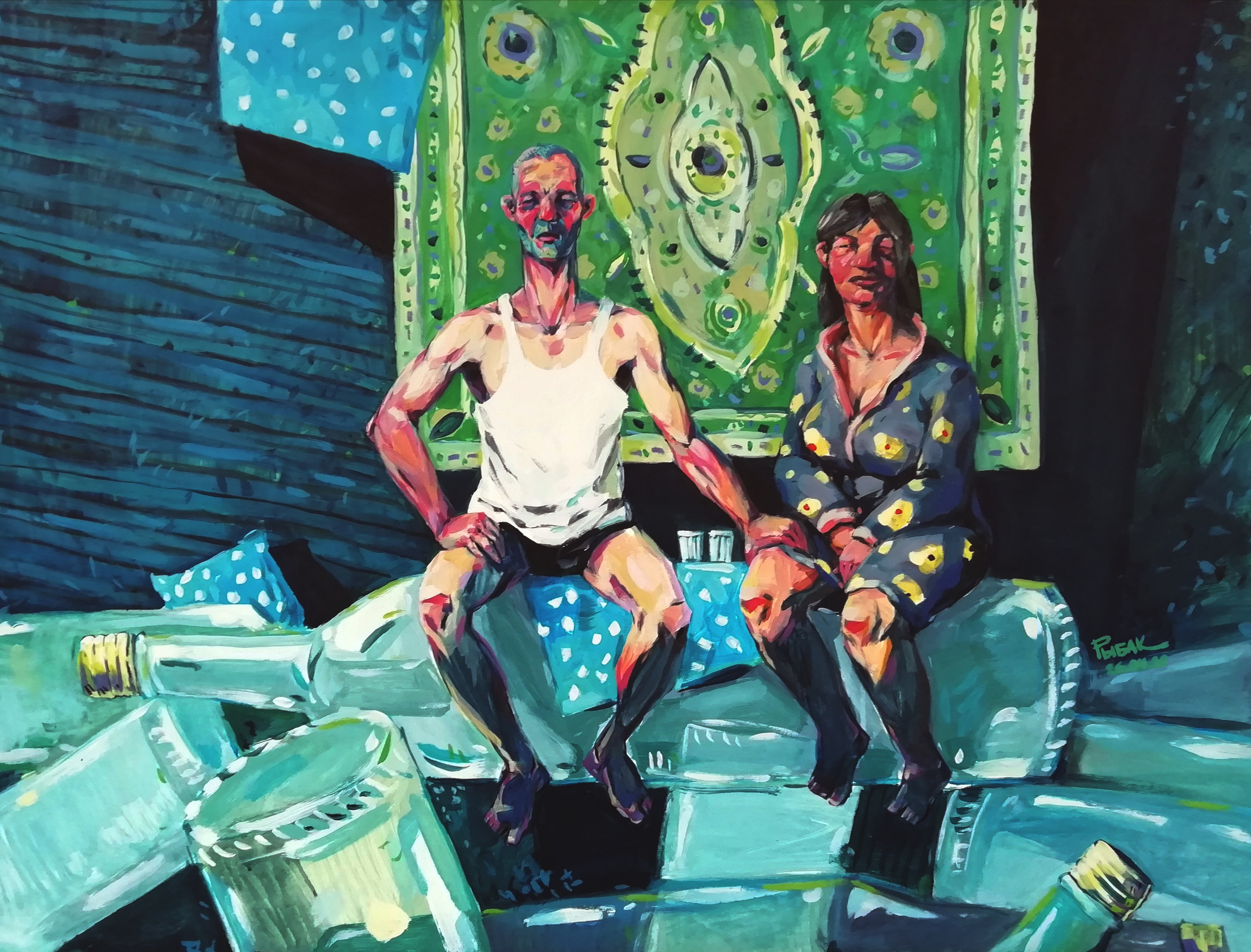 Графика 2020. Художник Рыбак Николай