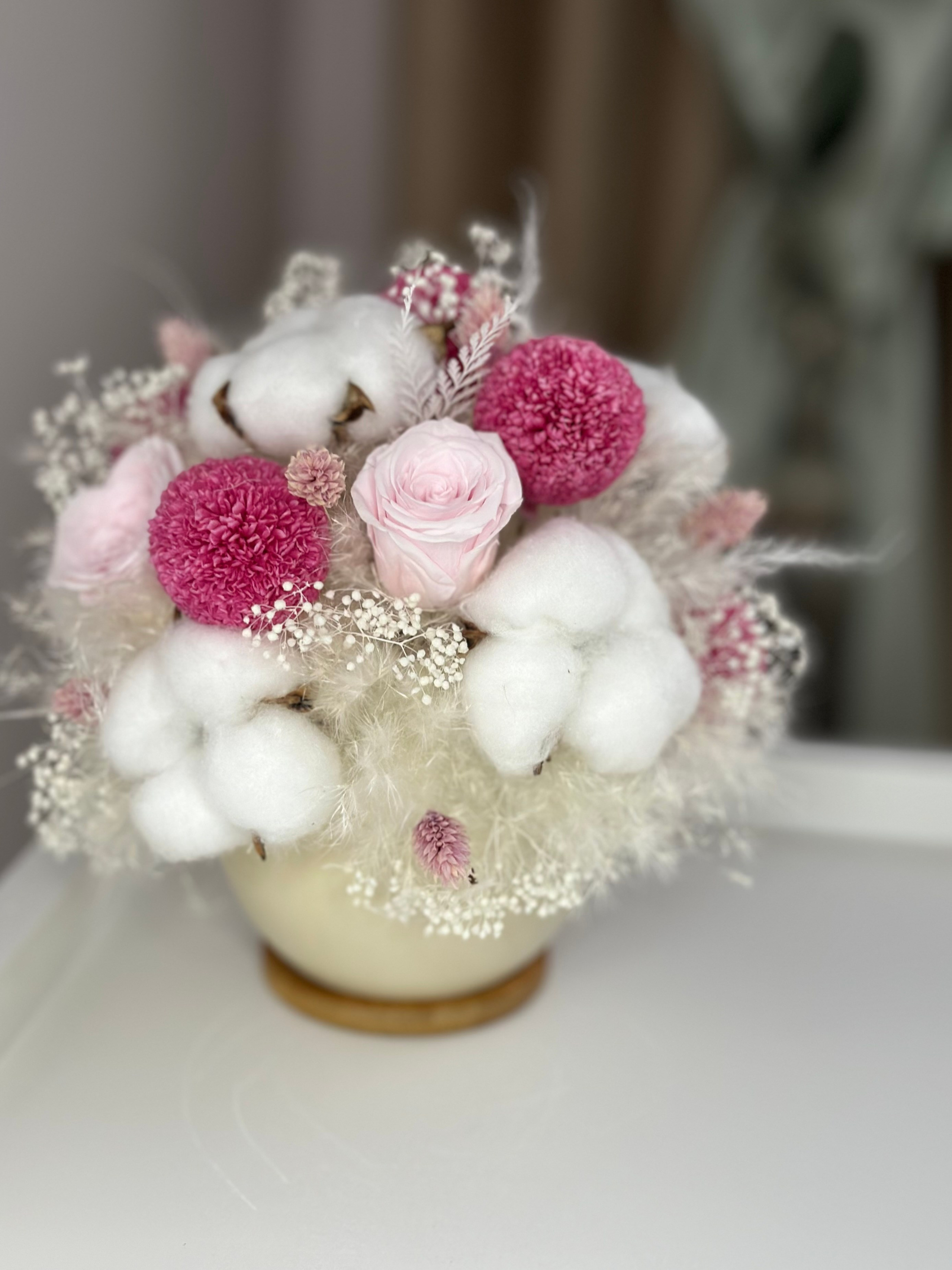 Витрина. Стабилизированные цветы Букеты Москва