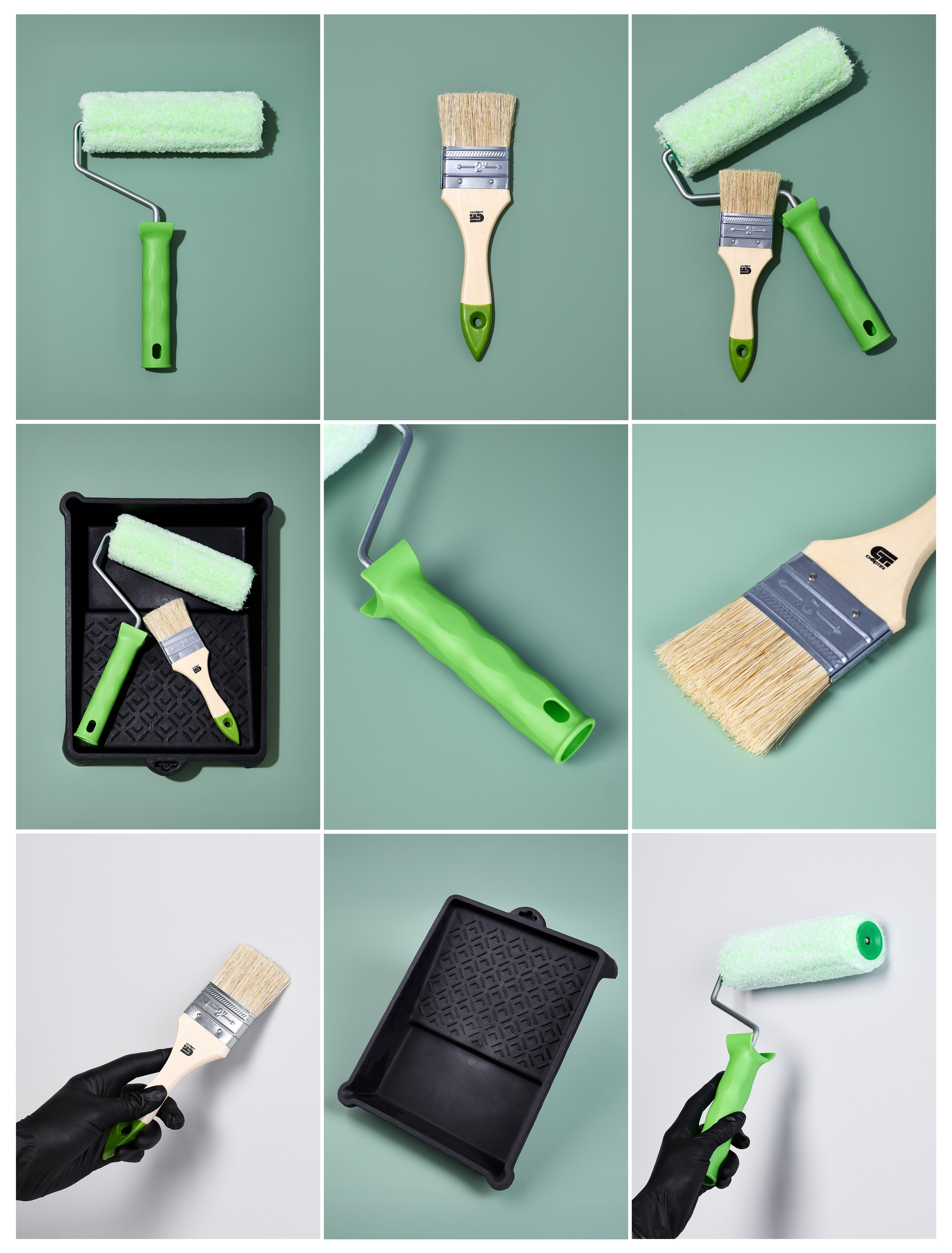 Съемка и инфографика для маркетплейсов. Малярный набор. Предметная съемка. Коммерческий фотограф Орехово-Зуево