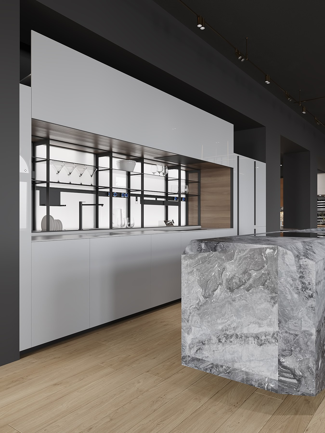 ЭЛИТАРНЫЙ / интерьерный салон, 398 м². Rezells Architects — студия дизайна жилых и коммерческих интерьеров