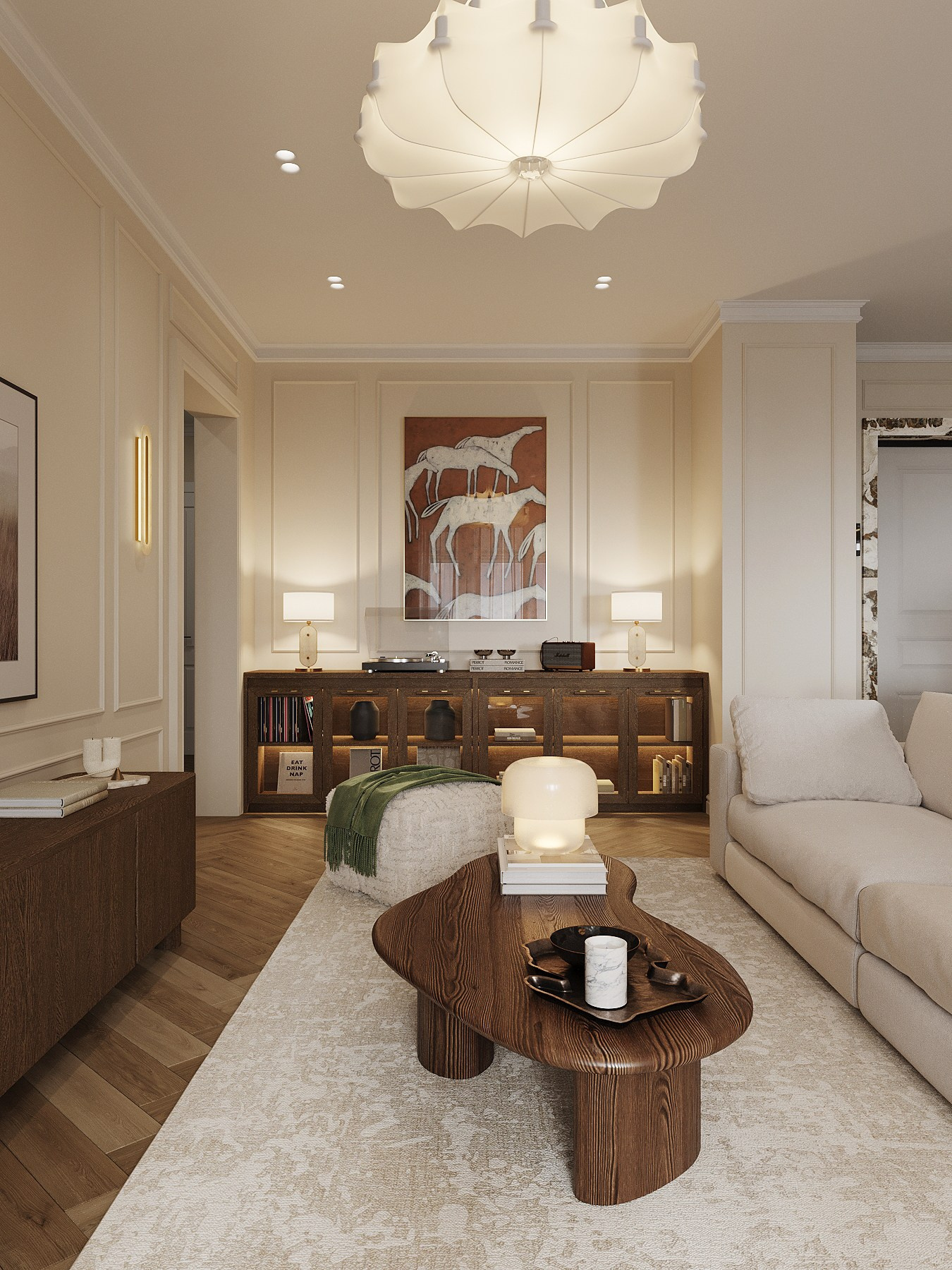 АППАРТАМЕНТЫ LAPLAND/ квартира, 95 м². Rezells Architects — студия дизайна жилых и коммерческих интерьеров