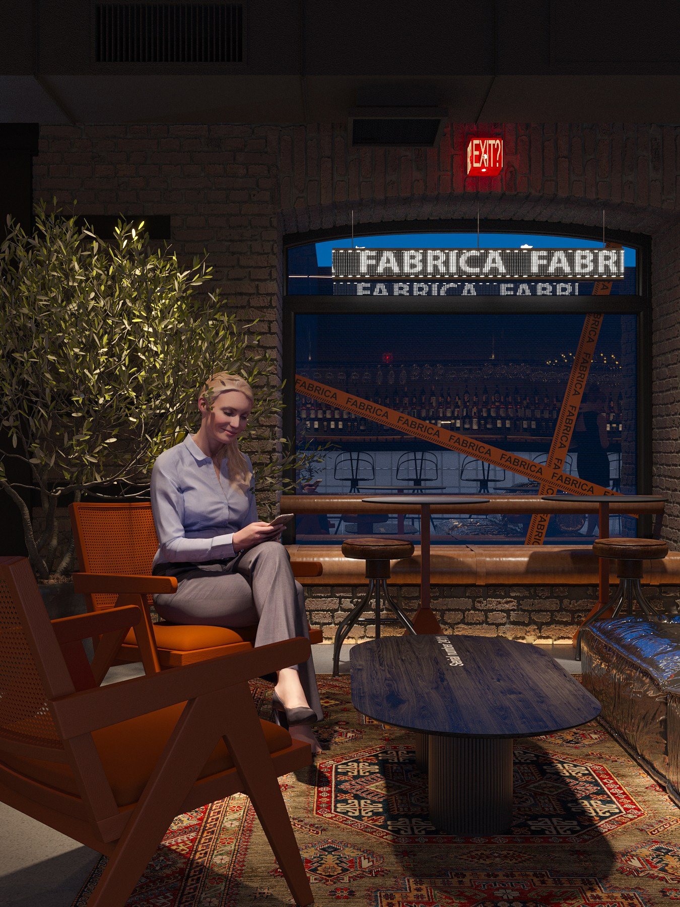 ЦЕХ / пространство для вечеринок на месте старой кондитерской фабрики, 300 м². Rezells Architects — студия дизайна жилых и коммерческих интерьеров