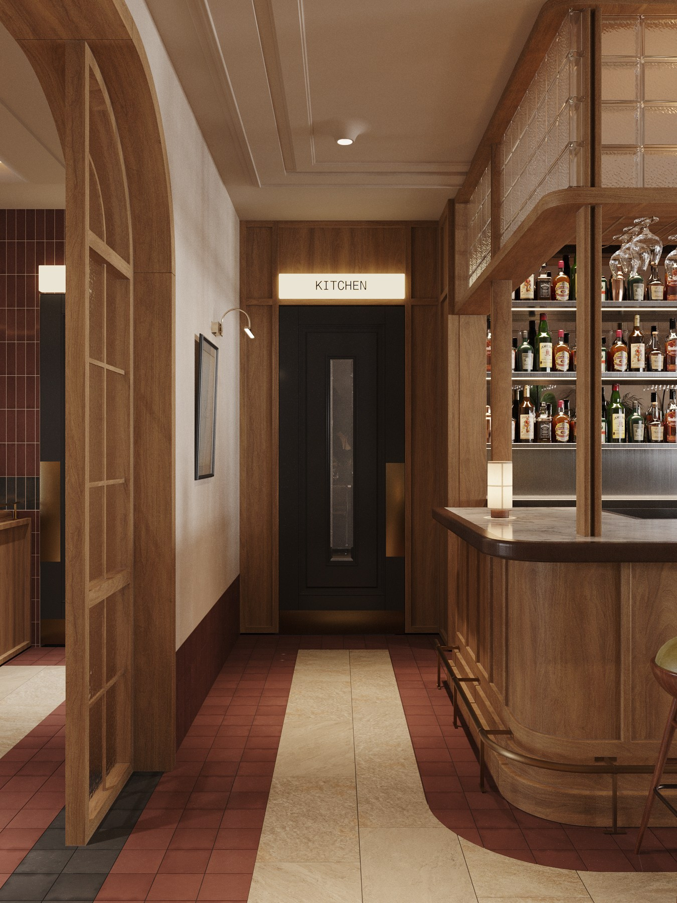 КУРИЦА ИЛИ РЫБА / семейный ресторан, 200 м². Rezells Architects — студия дизайна жилых и коммерческих интерьеров