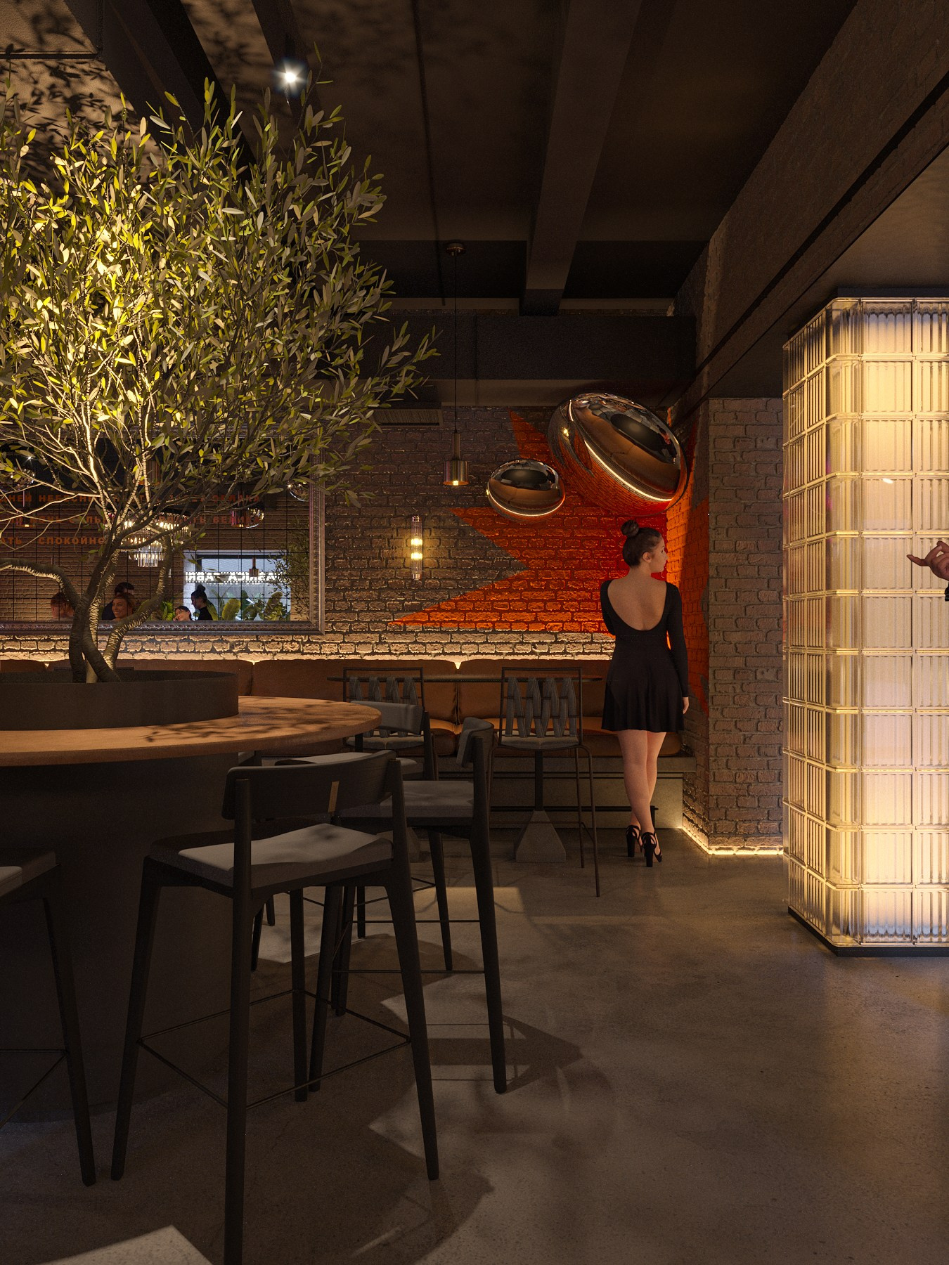 ЦЕХ / пространство для вечеринок на месте старой кондитерской фабрики, 300 м². Rezells Architects — студия дизайна жилых и коммерческих интерьеров