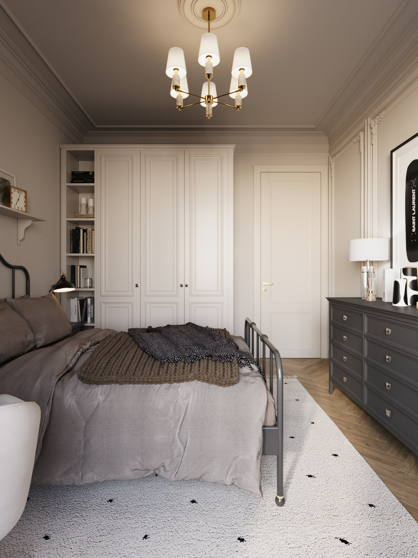 АППАРТАМЕНТЫ «ОЛИМП» / квартира, 105 м². Rezells Architects — студия дизайна жилых и коммерческих интерьеров