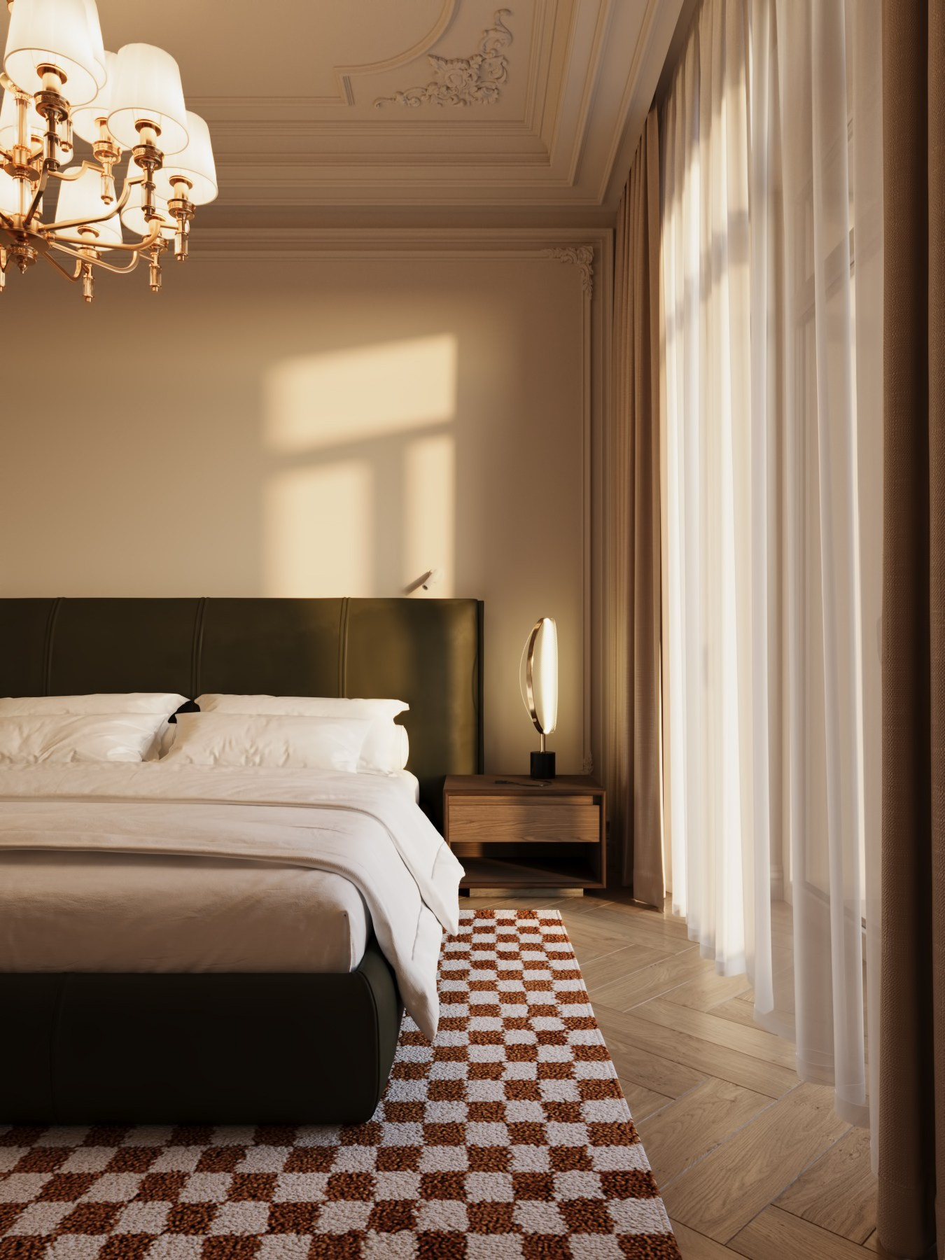 АППАРТАМЕНТЫ «ОЛИМП» / квартира, 105 м². Rezells Architects — студия дизайна жилых и коммерческих интерьеров