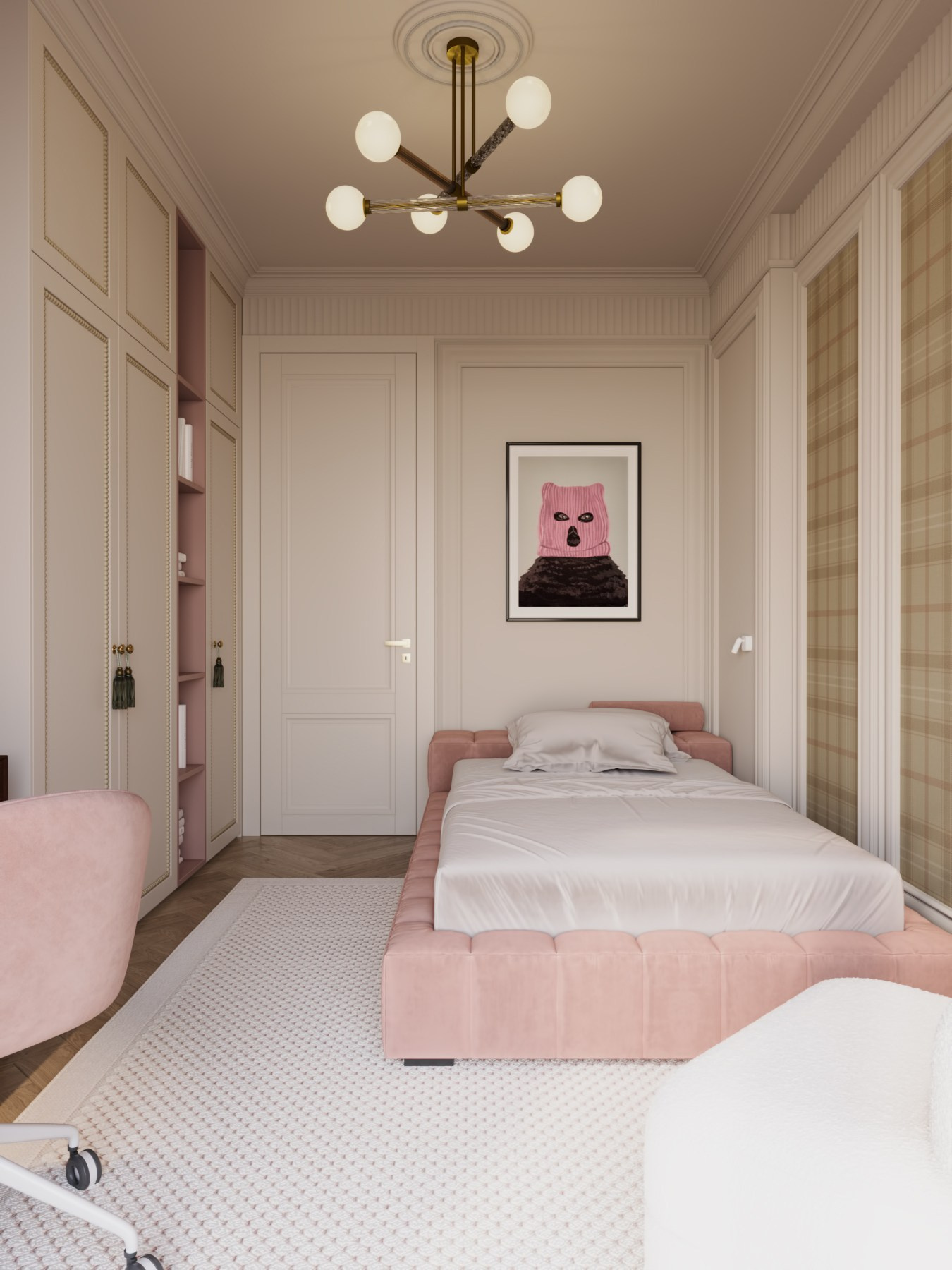 АППАРТАМЕНТЫ «ОЛИМП» / квартира, 105 м². Rezells Architects — студия дизайна жилых и коммерческих интерьеров