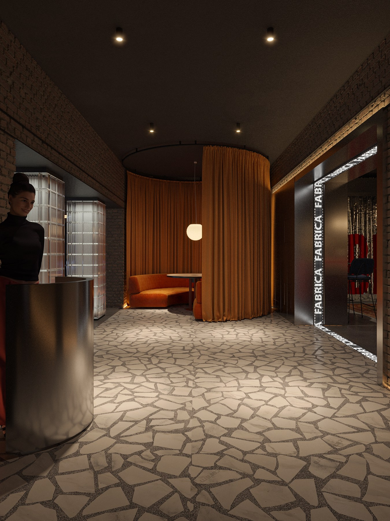 ЦЕХ / пространство для вечеринок на месте старой кондитерской фабрики, 300 м². Rezells Architects — студия дизайна жилых и коммерческих интерьеров