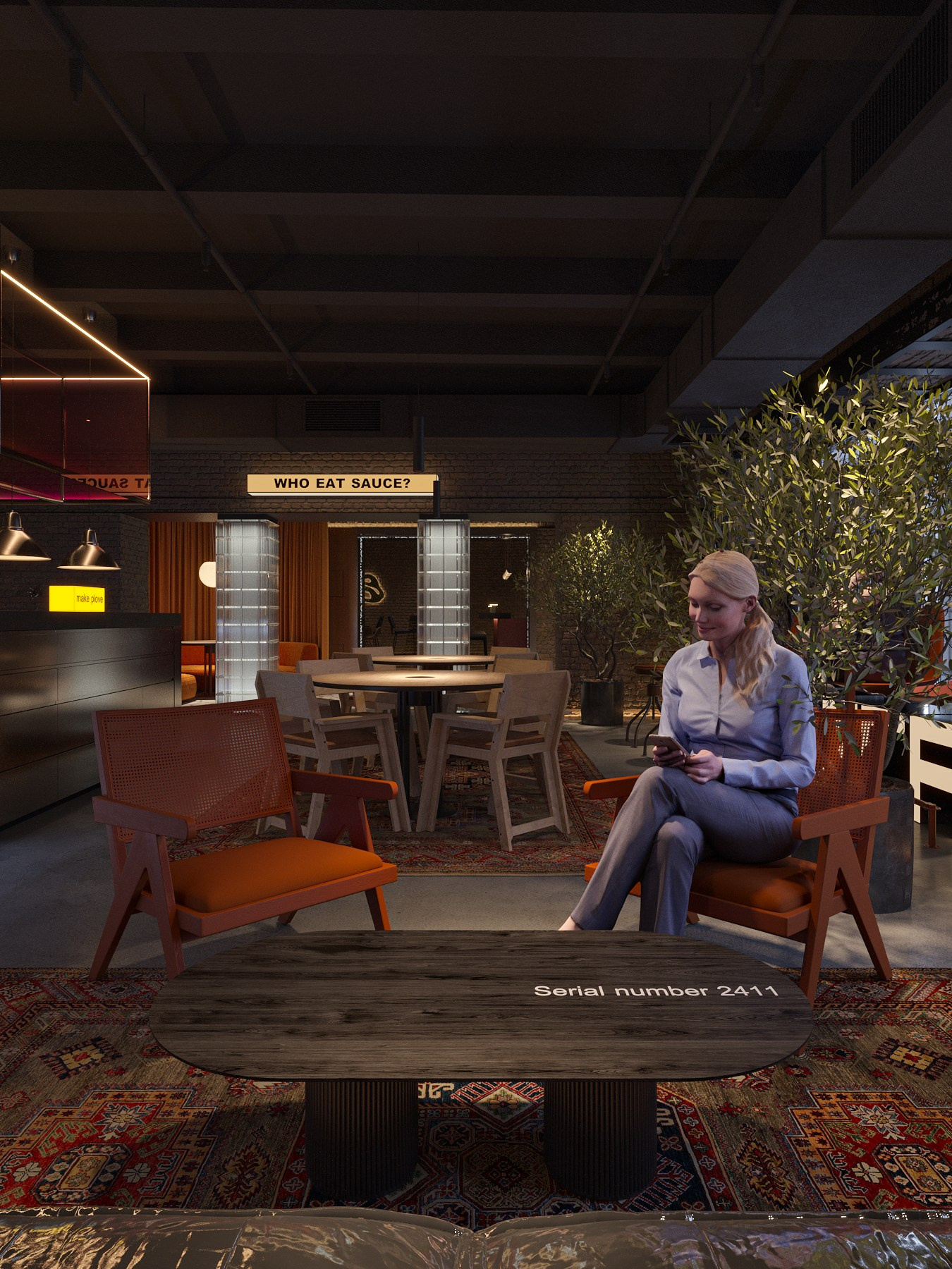 ЦЕХ / пространство для вечеринок на месте старой кондитерской фабрики, 300 м². Rezells Architects — студия дизайна жилых и коммерческих интерьеров