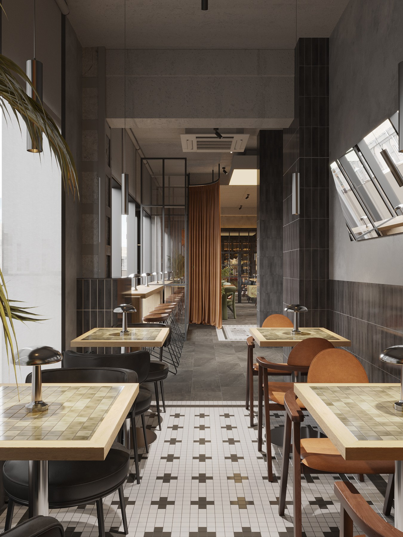 ХОЛЛ КРК «ЗАРЯ» / кинотеатр, 650 м². Rezells Architects — студия дизайна жилых и коммерческих интерьеров