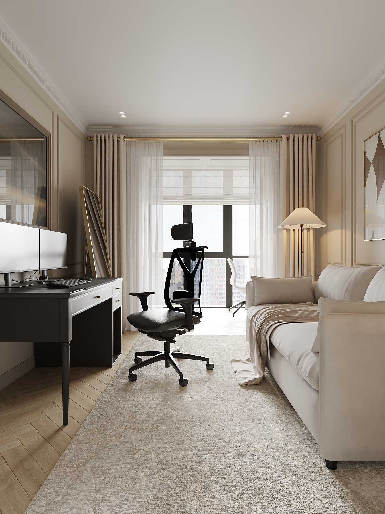 АППАРТАМЕНТЫ LAPLAND/ квартира, 95 м². Rezells Architects — студия дизайна жилых и коммерческих интерьеров