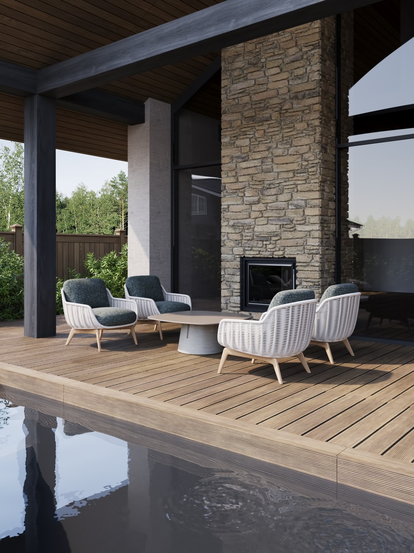 Загородная резиденция «Палитра». Rezells Architects — студия дизайна жилых и коммерческих интерьеров