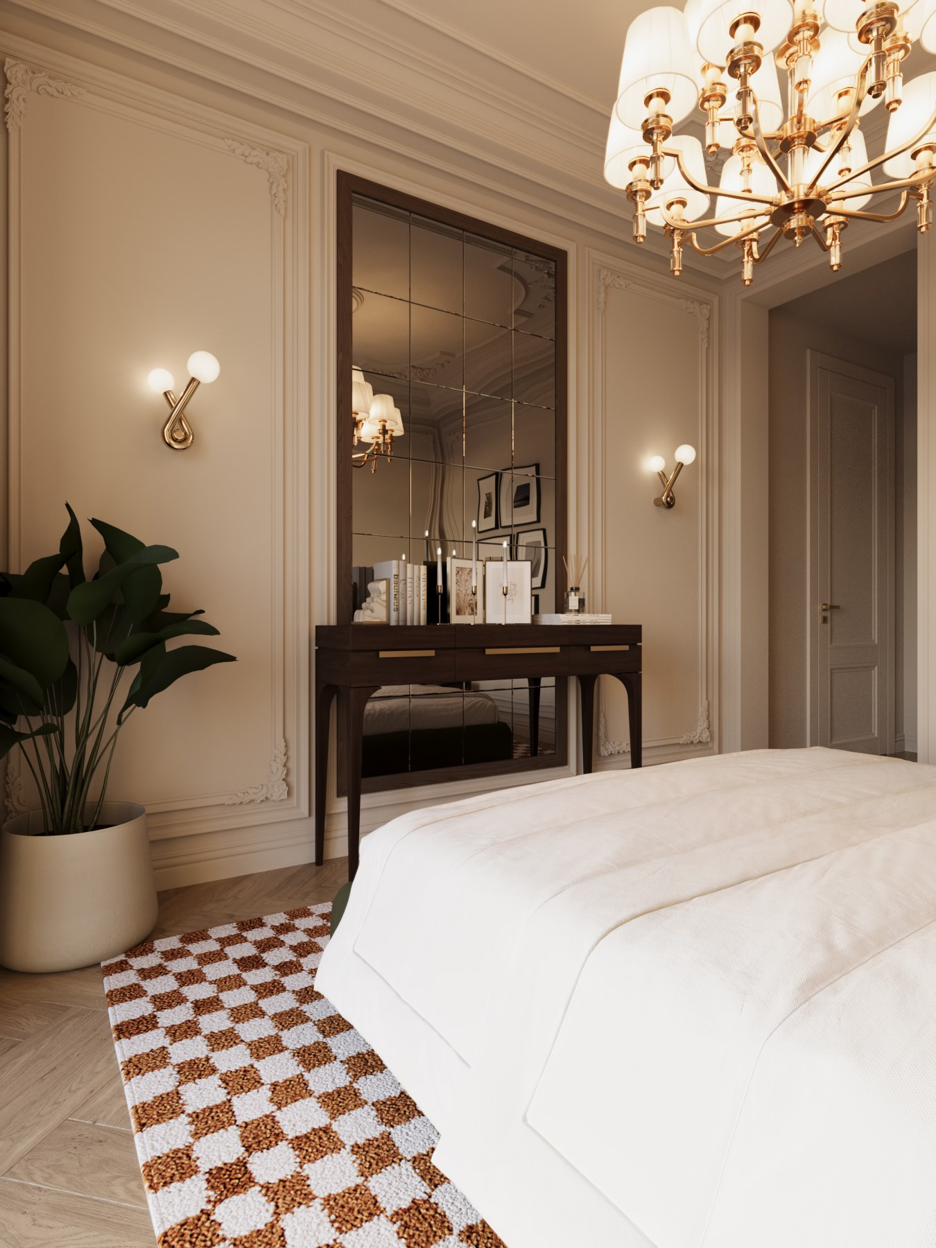 АППАРТАМЕНТЫ «ОЛИМП» / квартира, 105 м². Rezells Architects — студия дизайна жилых и коммерческих интерьеров