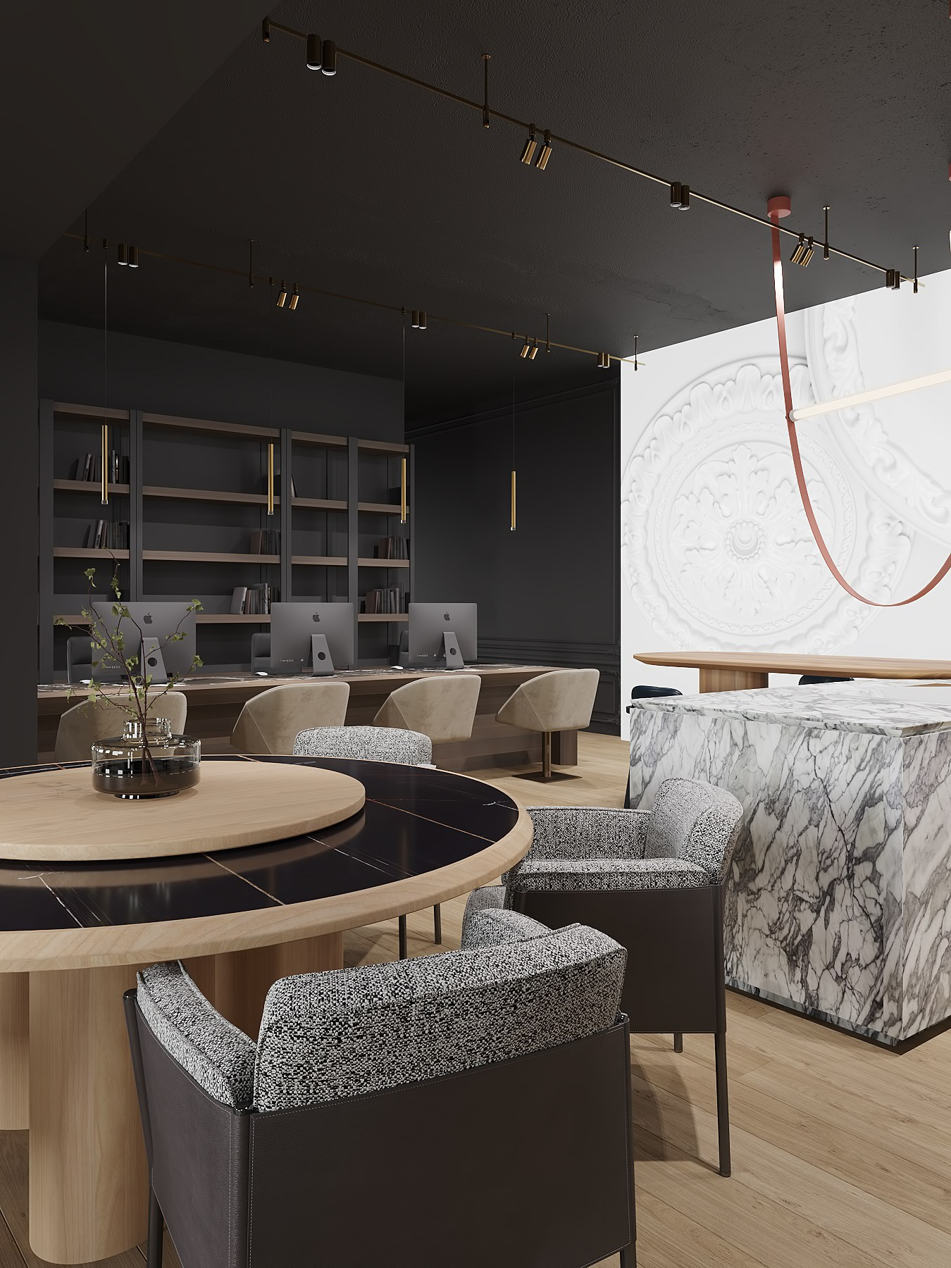 ЭЛИТАРНЫЙ / интерьерный салон, 398 м². Rezells Architects — студия дизайна жилых и коммерческих интерьеров