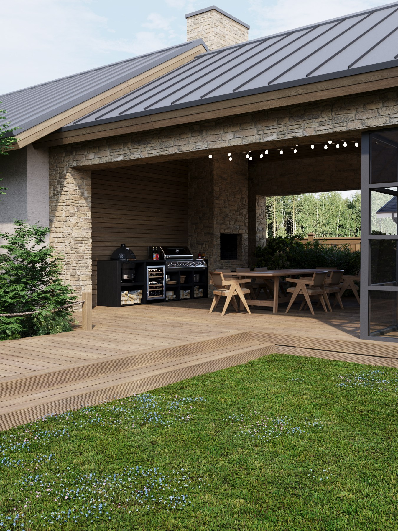 Загородная резиденция «Палитра». Rezells Architects — студия дизайна жилых и коммерческих интерьеров