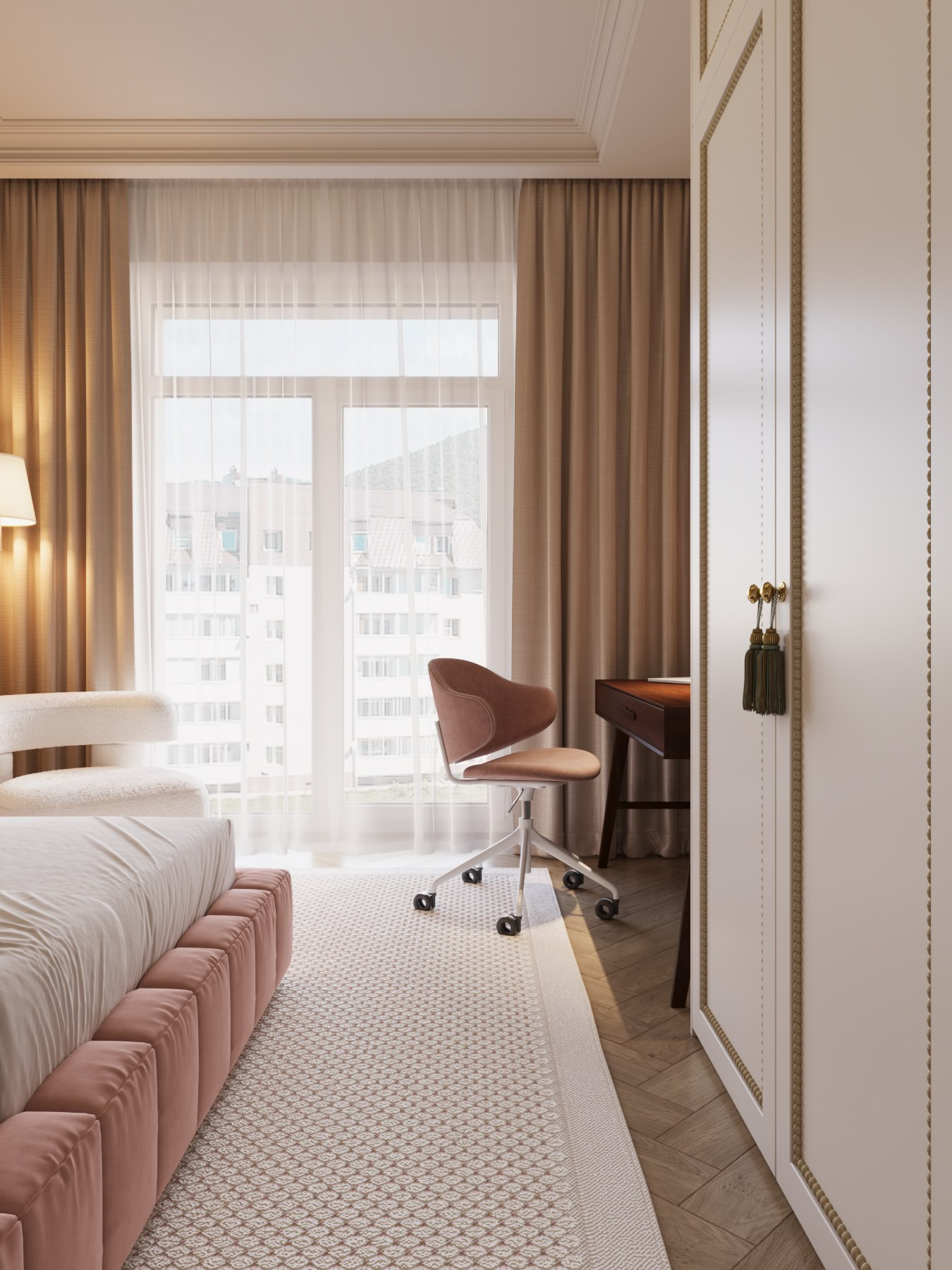 АППАРТАМЕНТЫ «ОЛИМП» / квартира, 105 м². Rezells Architects — студия дизайна жилых и коммерческих интерьеров