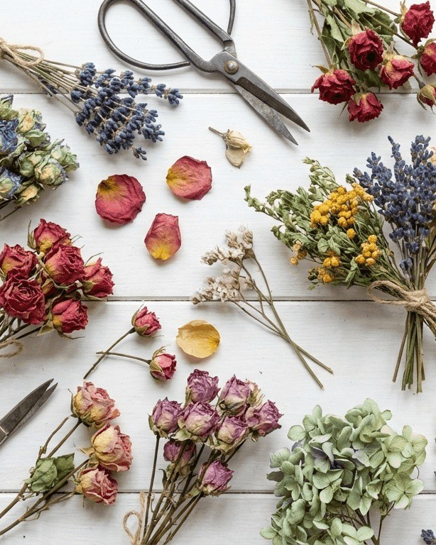 Цветовая гамма и психология: влияние на душевное здоровье в мастер-классах по плетению из сухоцветов. Флористическая симфония. Авторские украшения