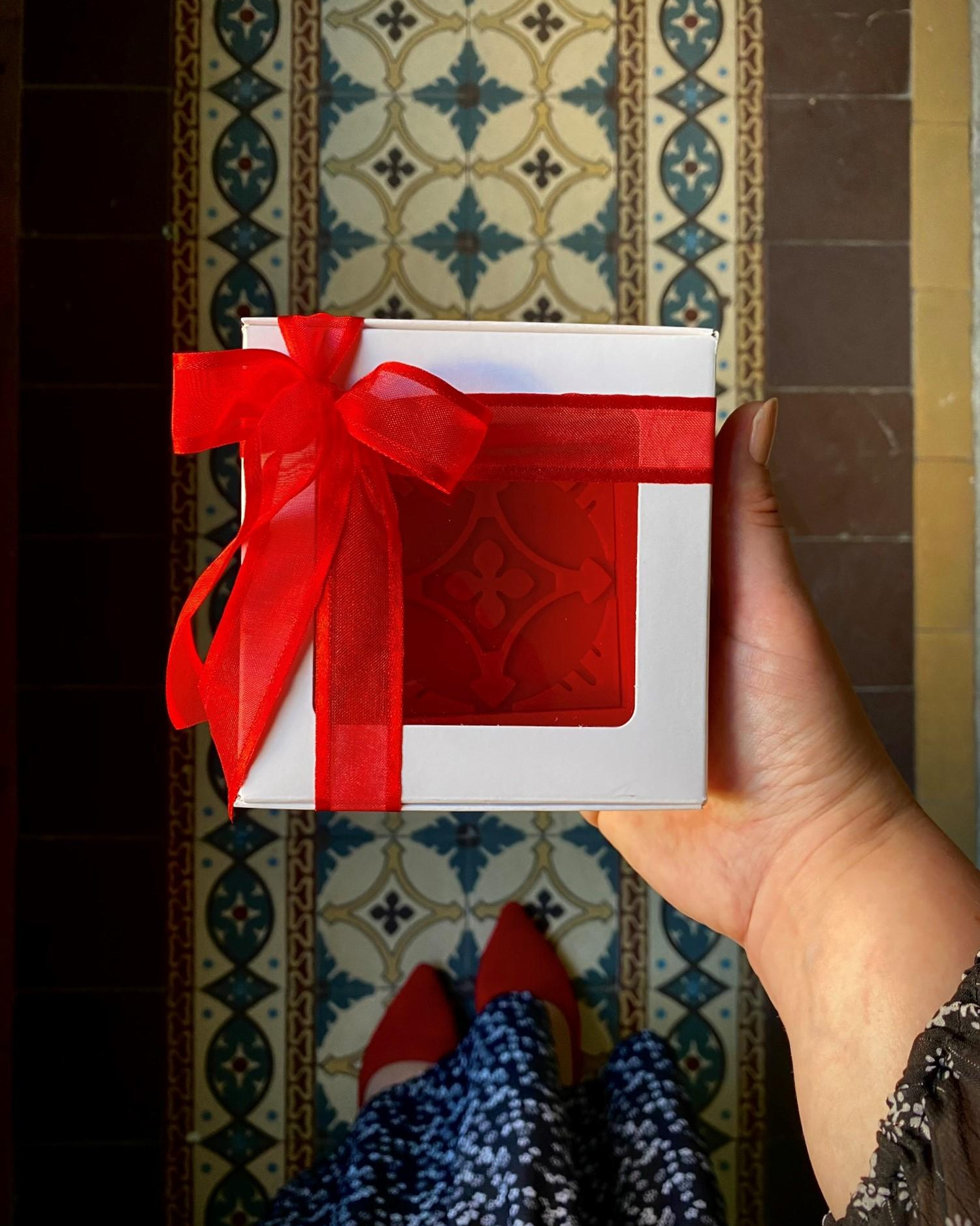 Форма для печенья № 2. Метлахская плитка парадных Санкт-Петербурга