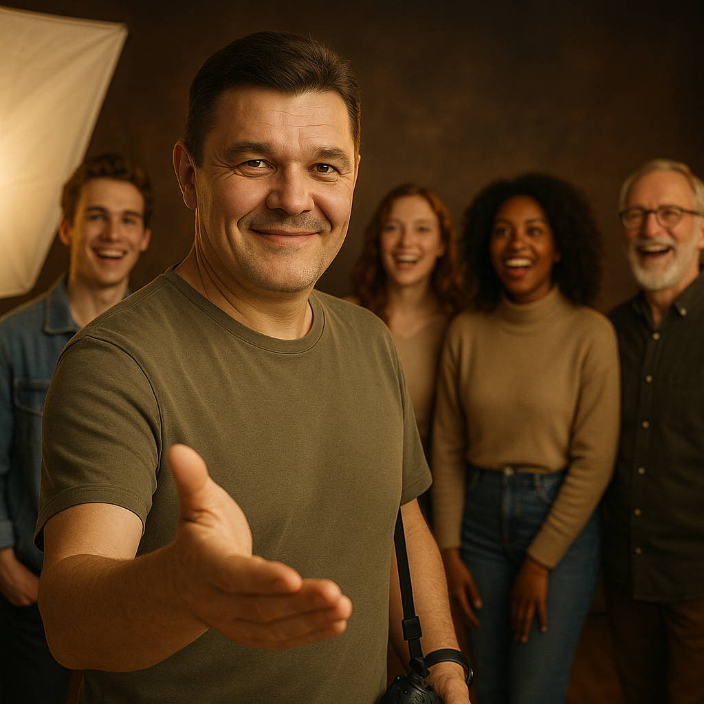 Фотограф Андрей Зикеев, фотостудия AzArt Studio в Москве
