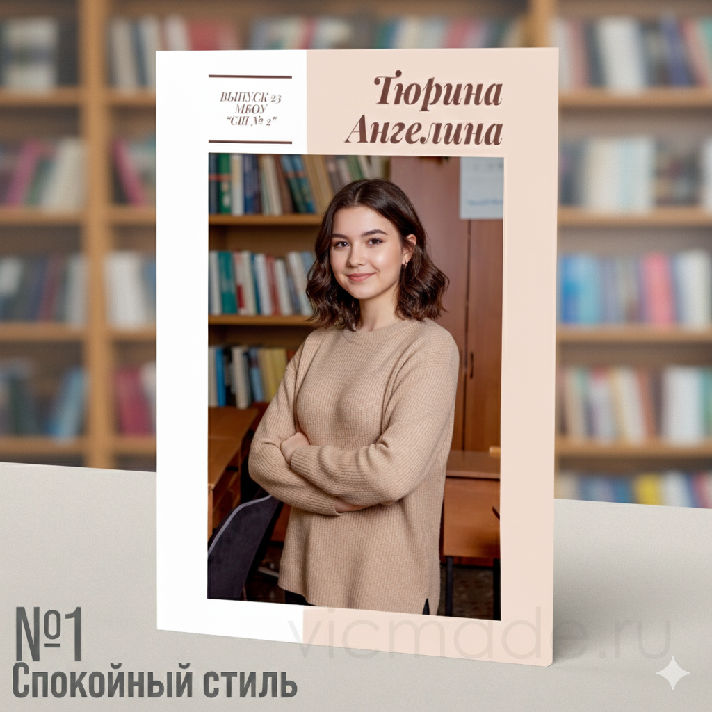 фотокнига выпускник школы