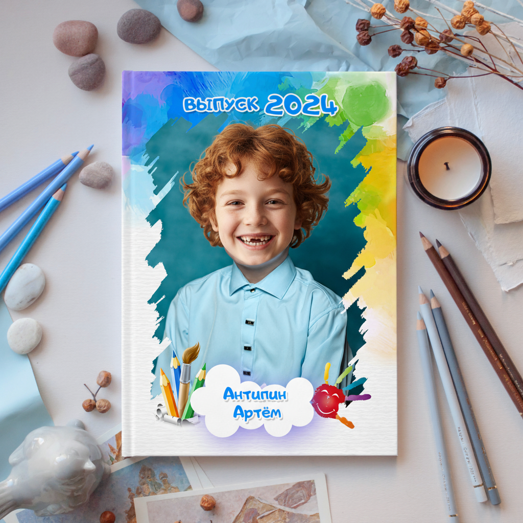 Макет Краски. Фотокниги и выпускные альбомы в Иваново