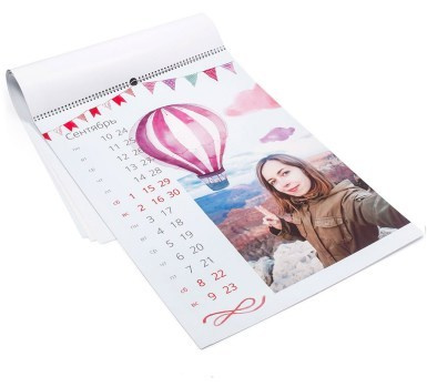 Фото календари на заказ — печать календарей с вашими фото