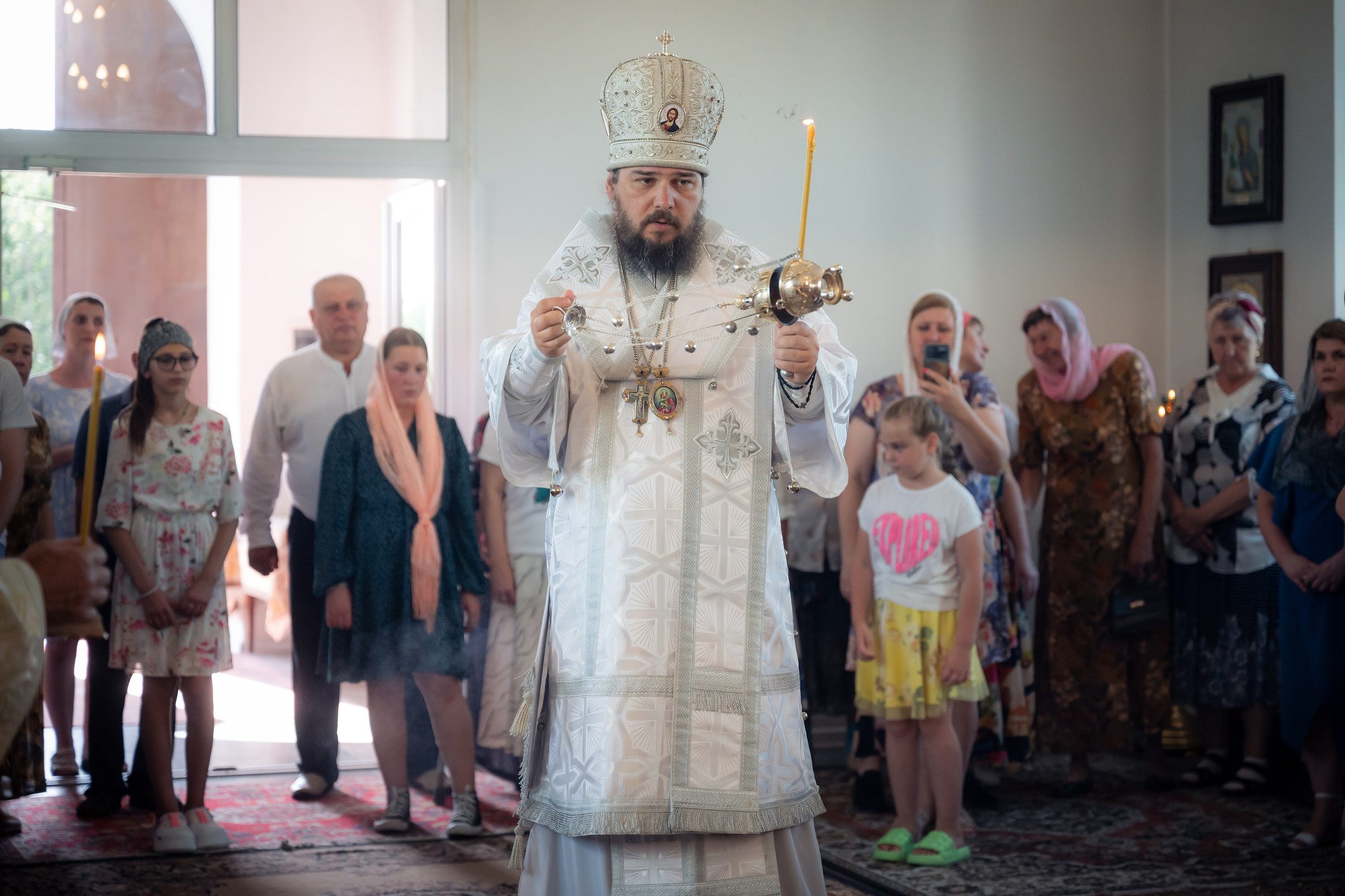 СЪЕМКИ — 2024. Антон и Татьяна Денисенко — В храме