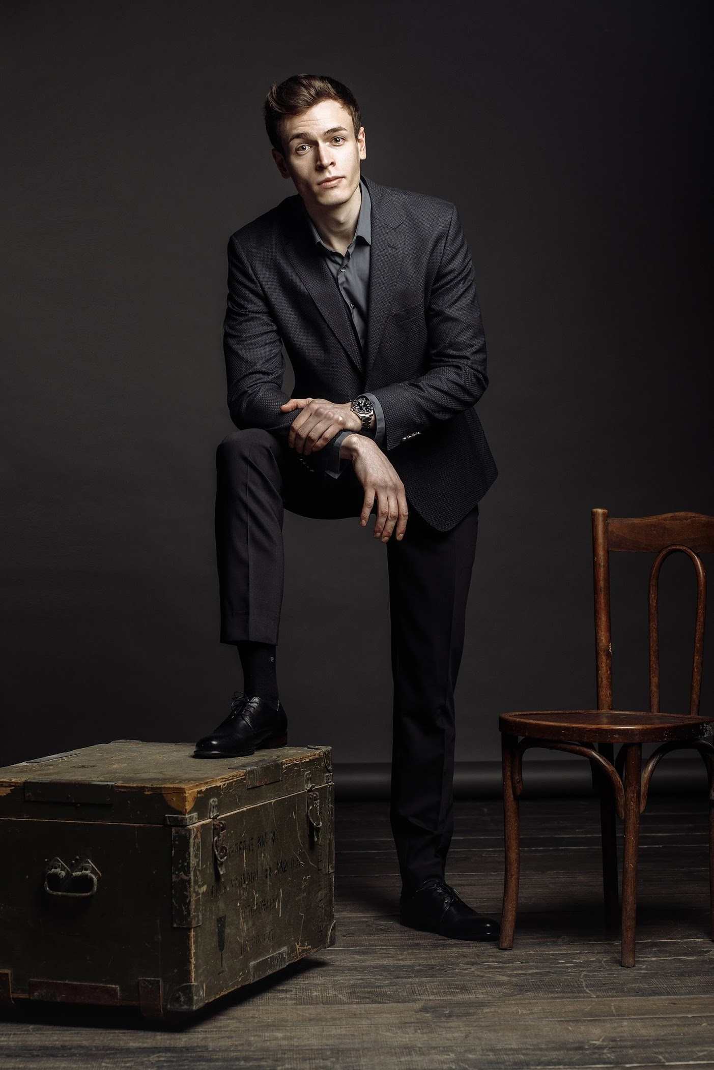 Евгений. Потрет ведущего. Фотограф Игорь Цаплин