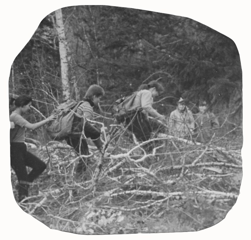 Турслет. Километры здоровья и радости (1983). Фотограф Эдуард Алмадаков