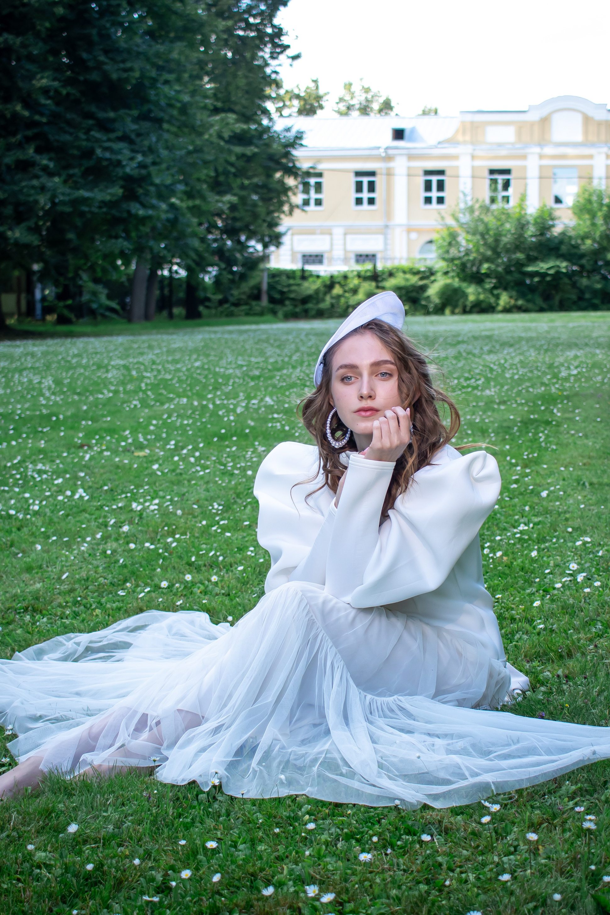 Тематическая фотосессия «Прогулка в старинной усадьбе» в нежном образе — фотограф Карасёва Елена, Москва