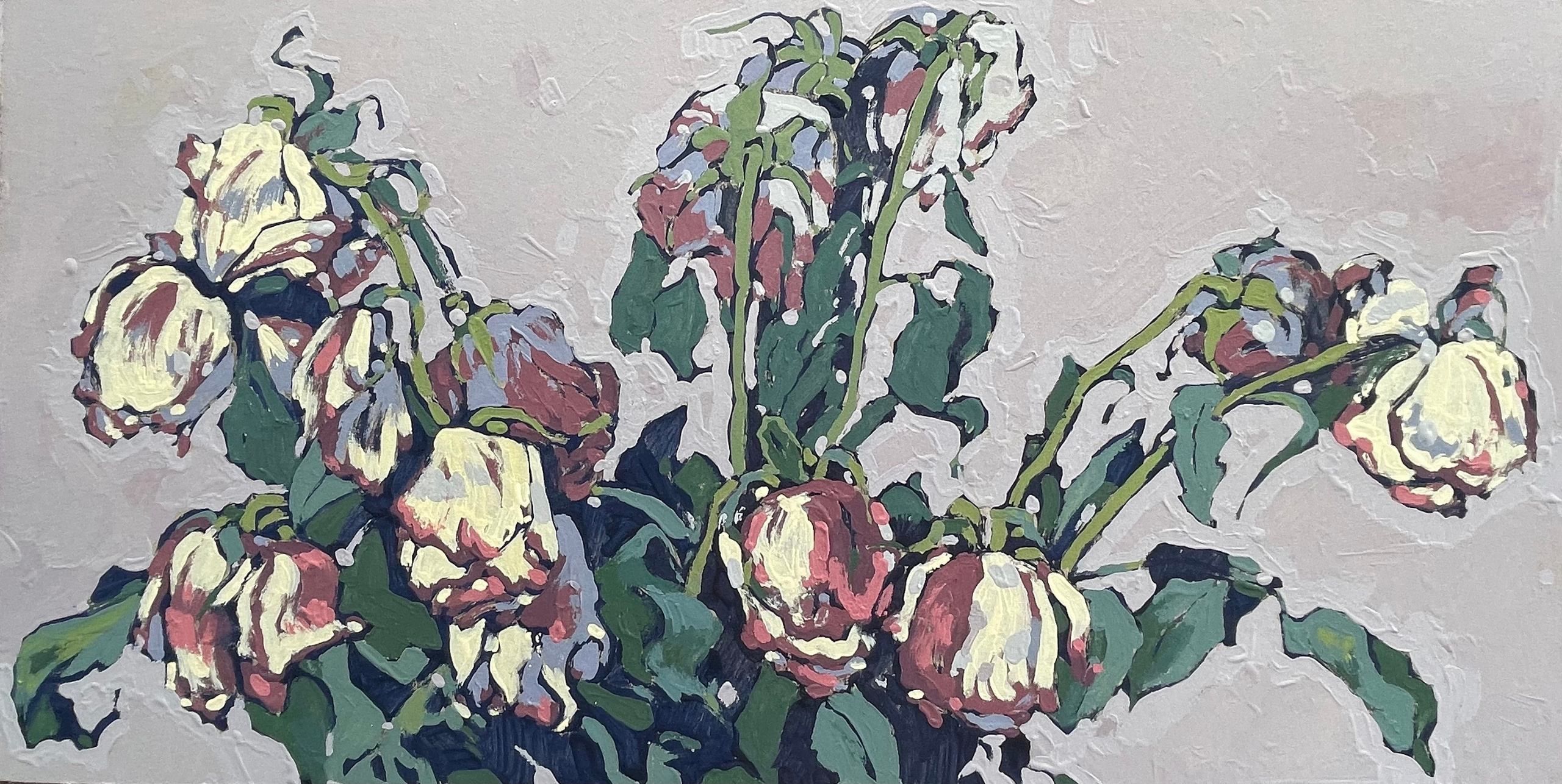 Цветы и натюрморты. Художница Лиза Владимирова