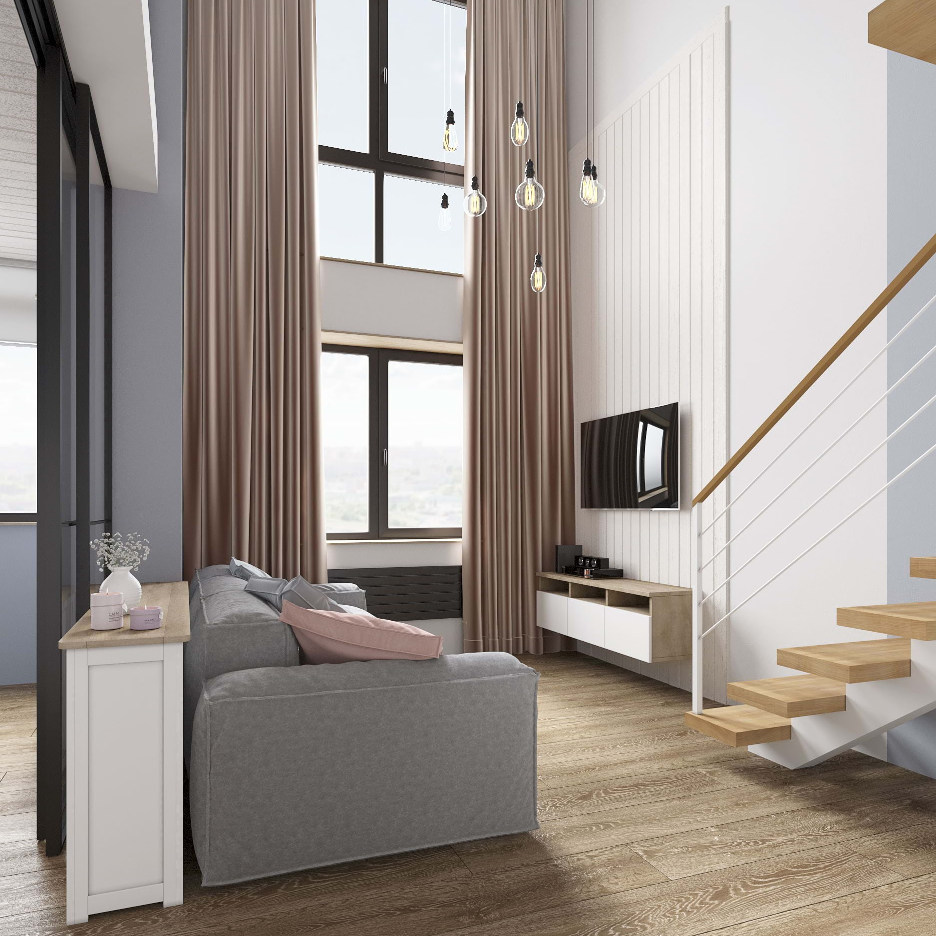 СКАНДИ С ПРОВАНСОМ. Студия дизайна Tabwork