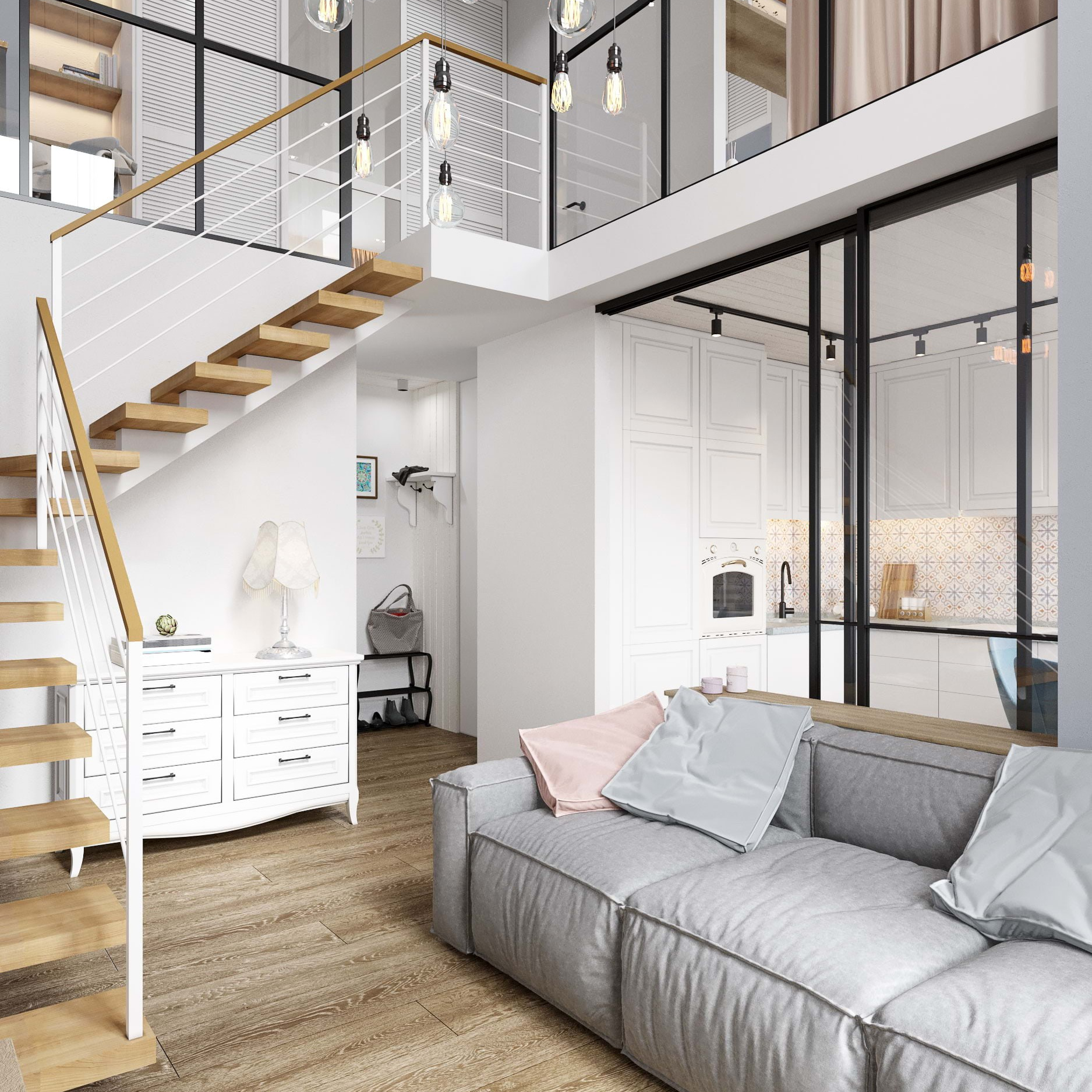 СКАНДИ С ПРОВАНСОМ. Студия дизайна Tabwork