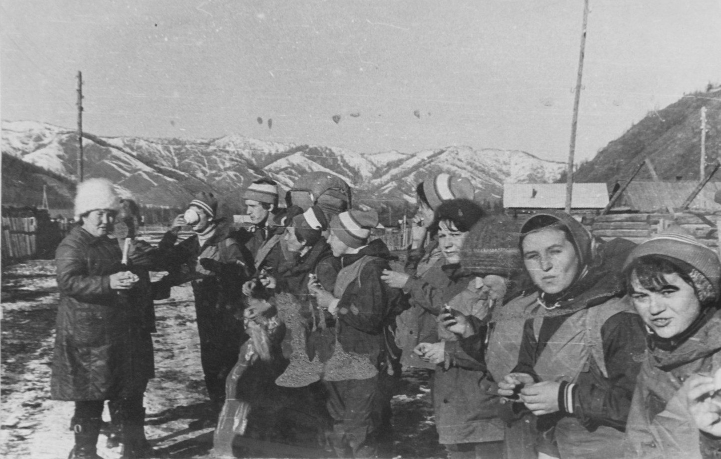 Агитпоход (1981). Фотограф Эдуард Алмадаков