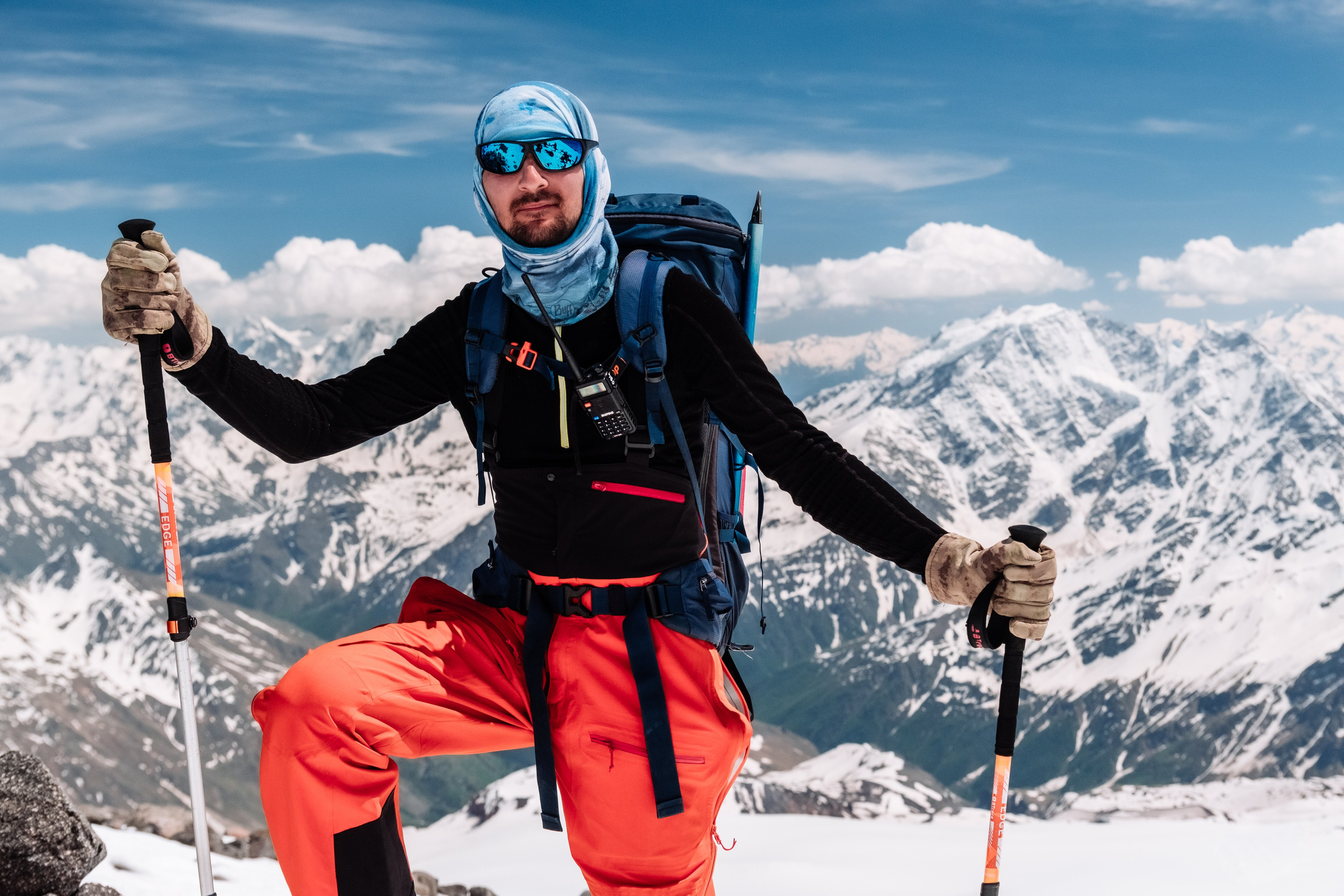 Фотограф на восхождение на Эльбрус и Казбек. 