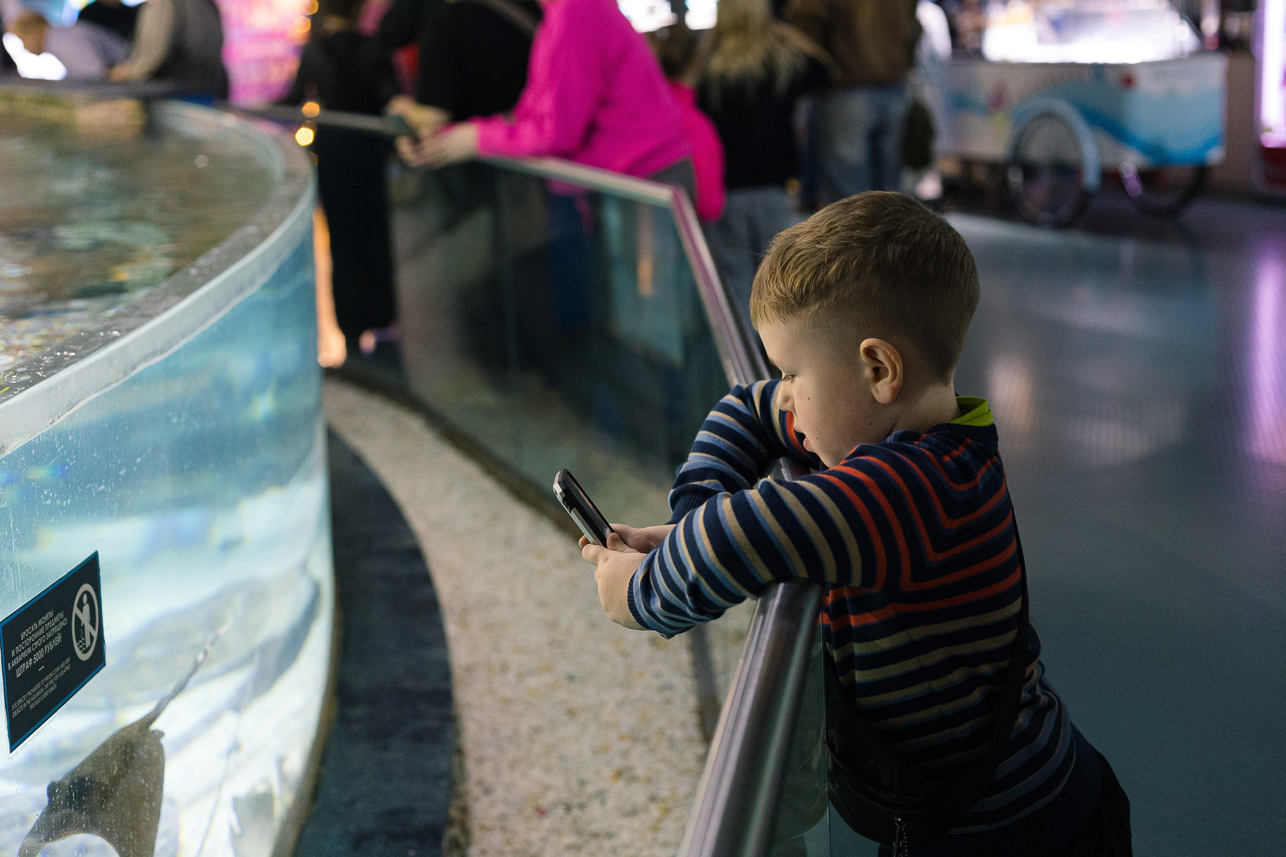 Как мы ездили в океанариум. Галина Шарапова Детский и семейный фотограф Москва
