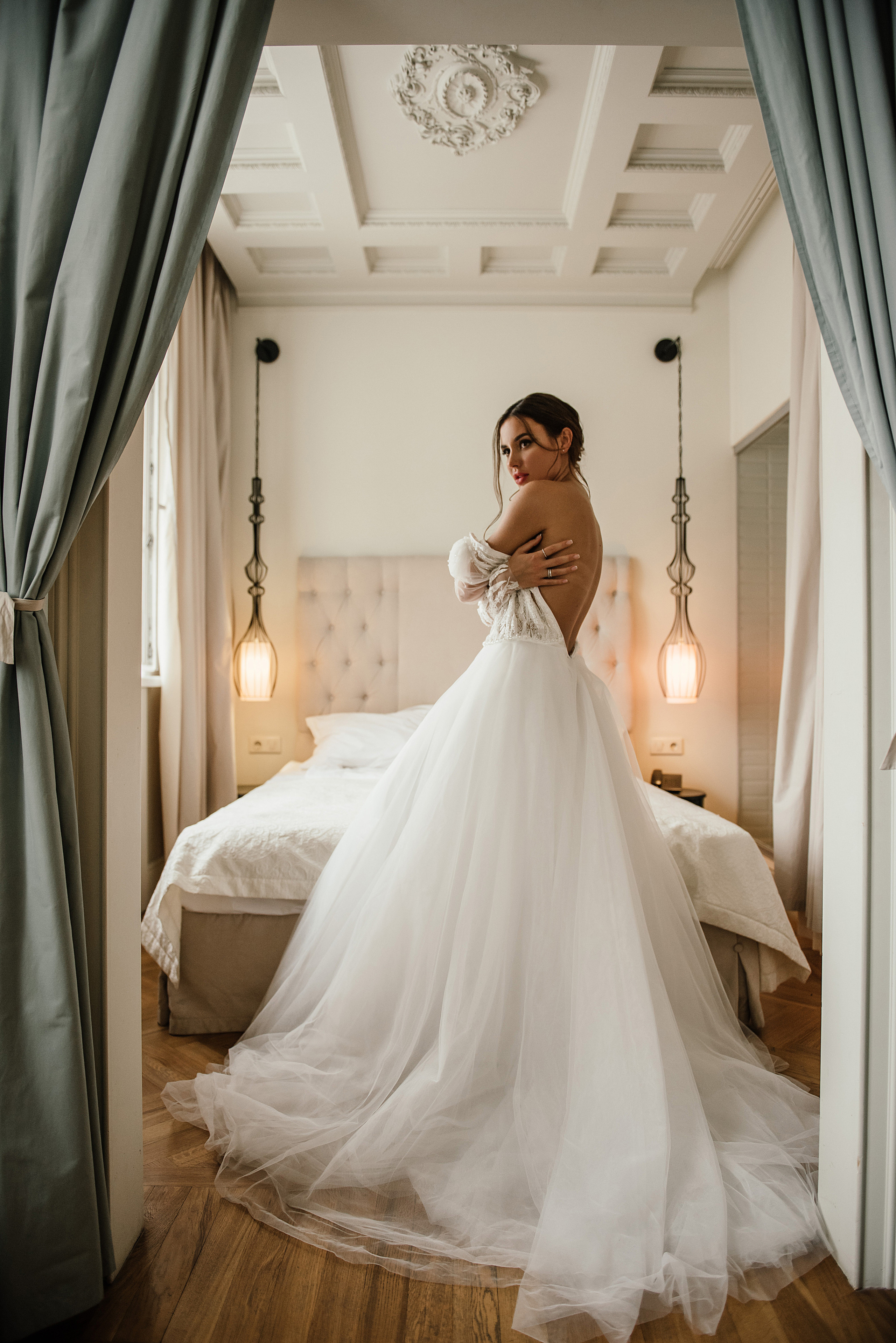 свадебное платье