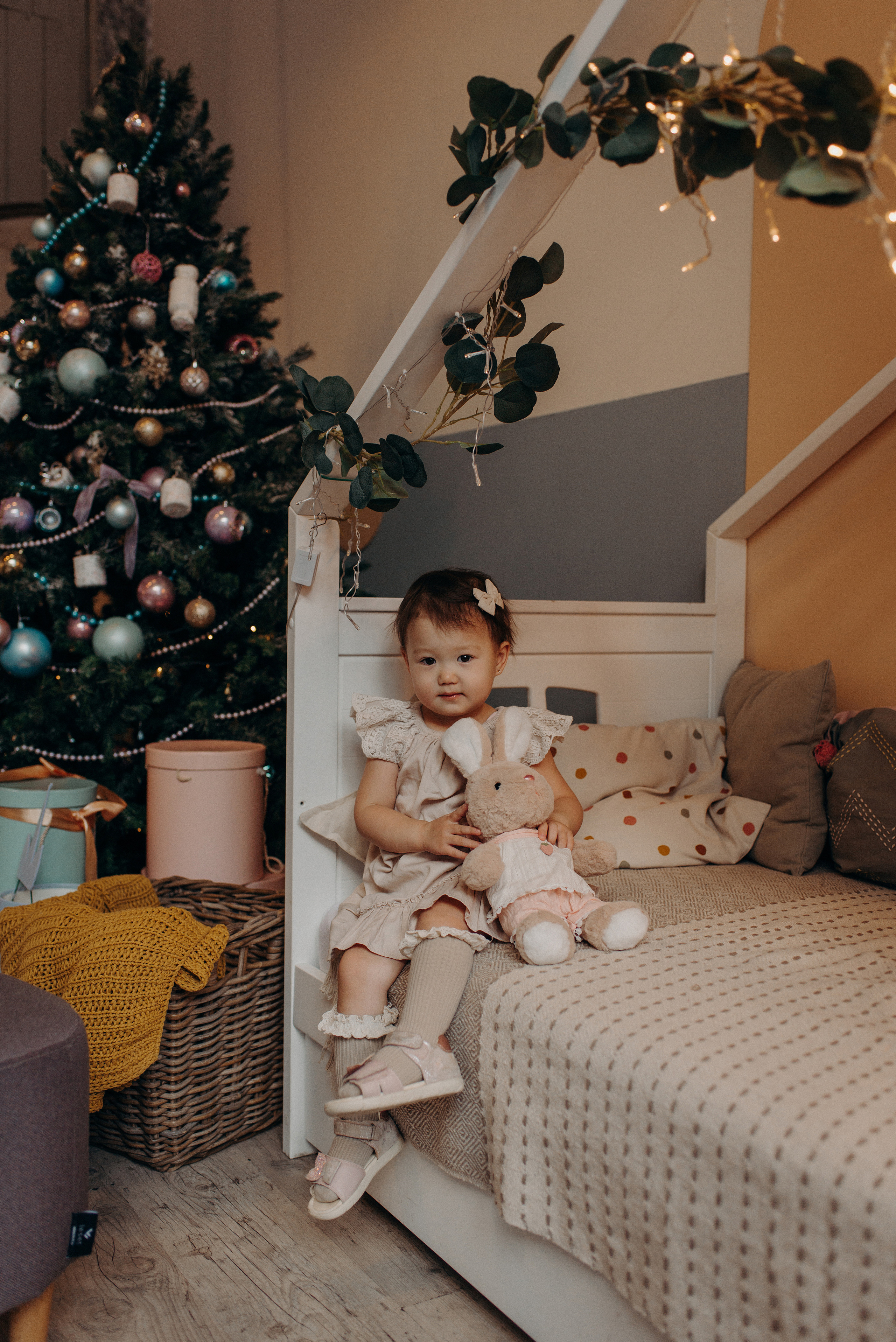 новогодняя фотосессия в студии в спб