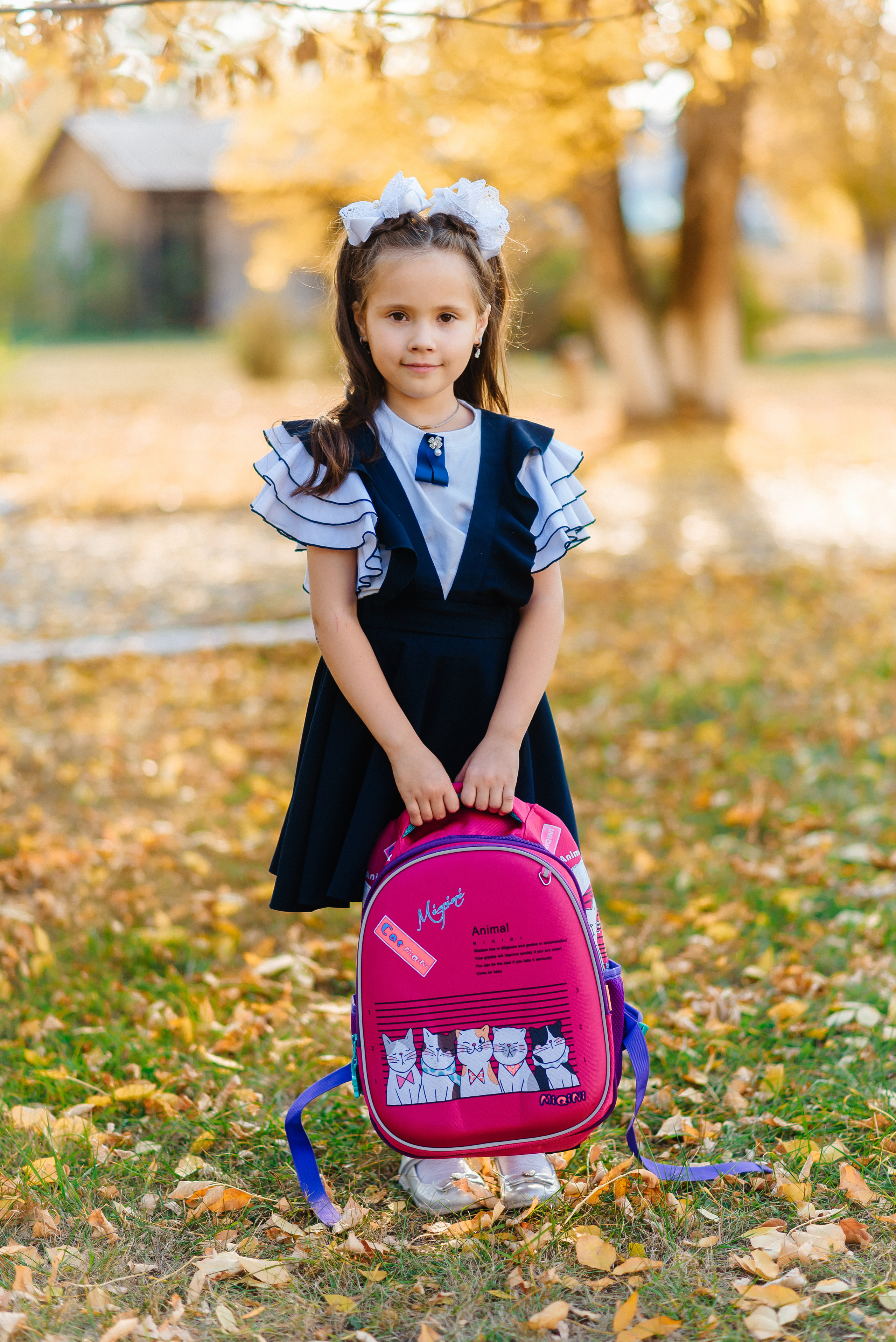 Фотопроект «Здравствуй, школа» для начальных классов. Семейный фотограф в Барнауле
