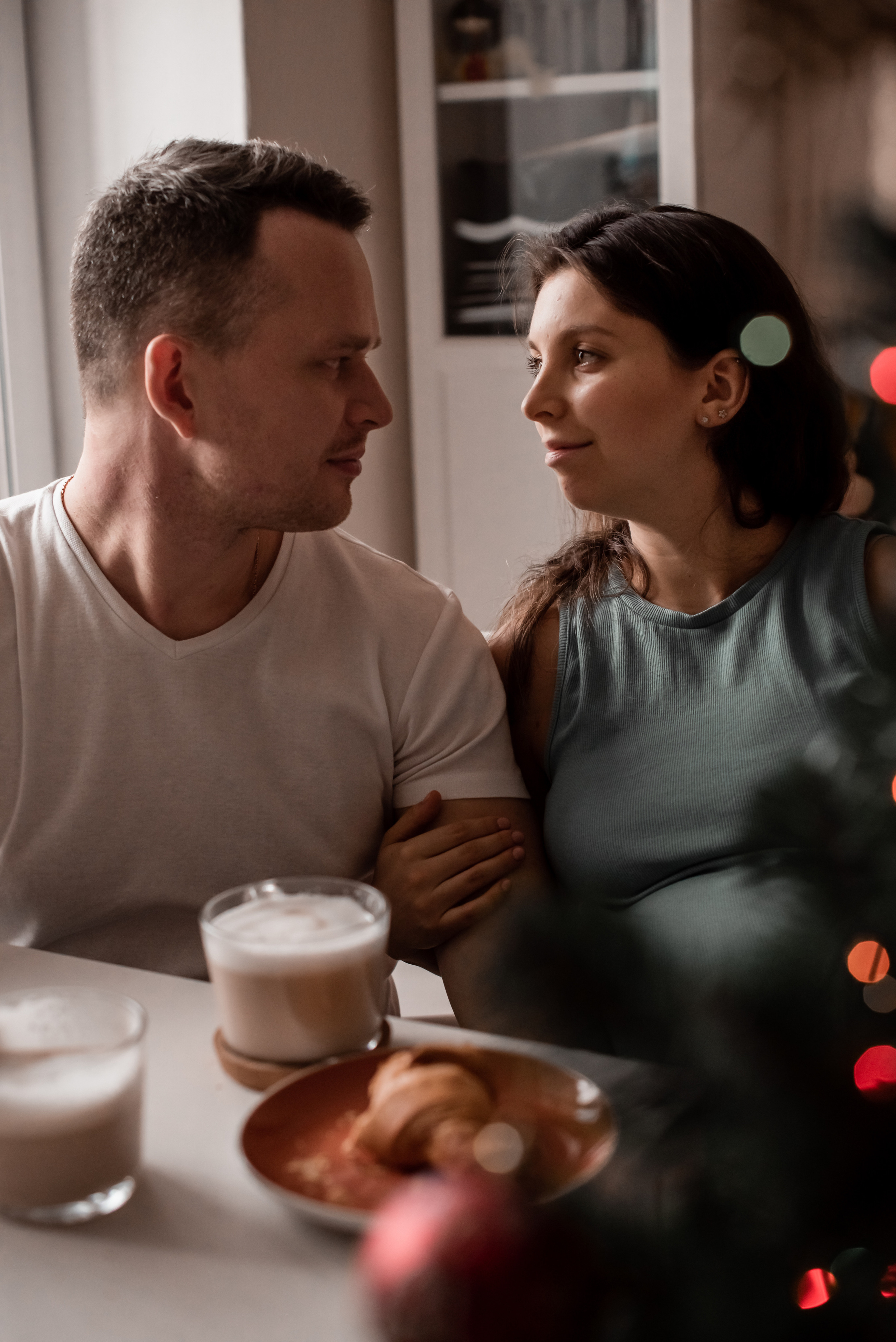 Домашняя фотосессия. Фотограф на крещение и венчание, семейный фотограф в Санкт-Петербурге