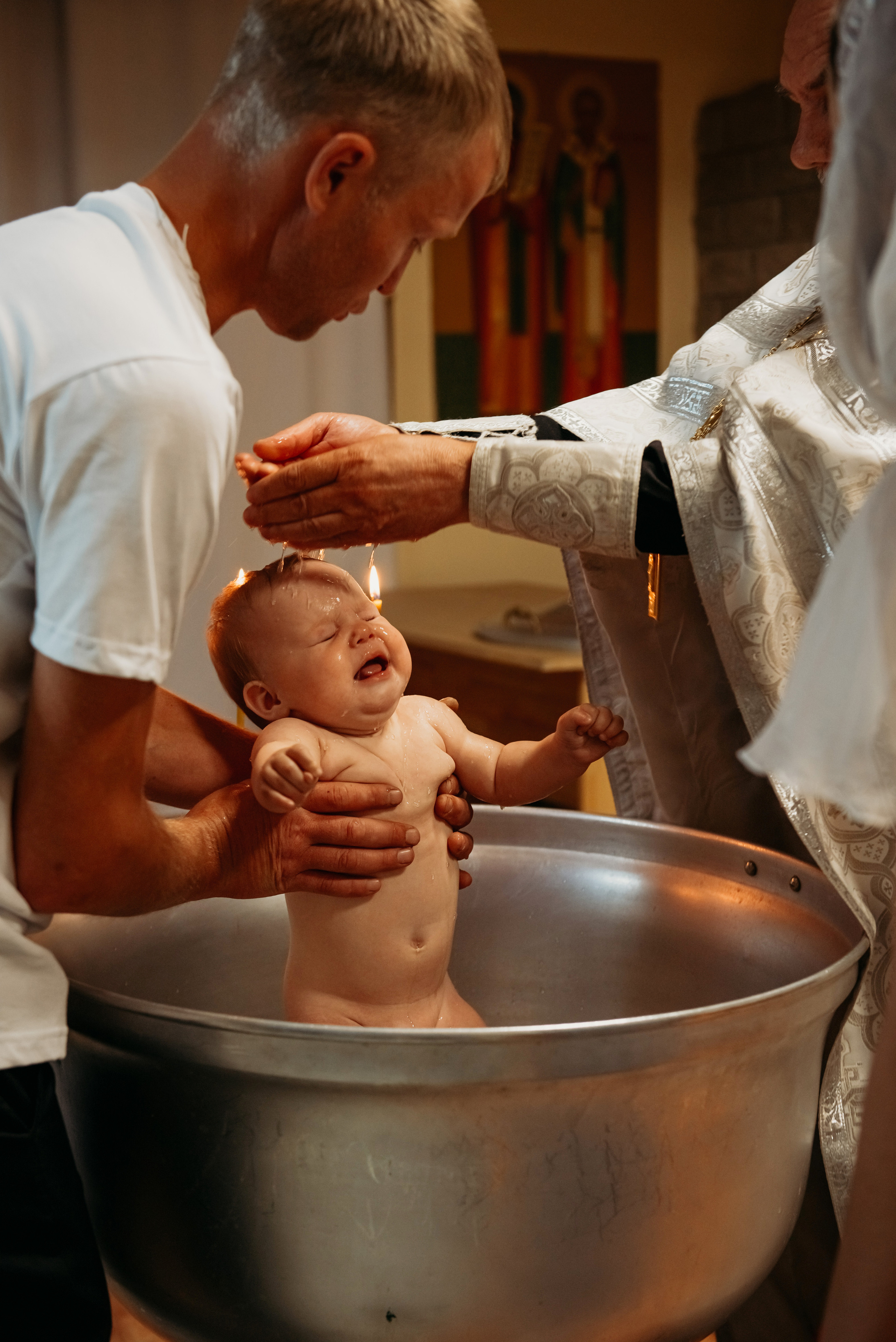 Подготовка к крещению. Детский-Семейный фотограф Пермь