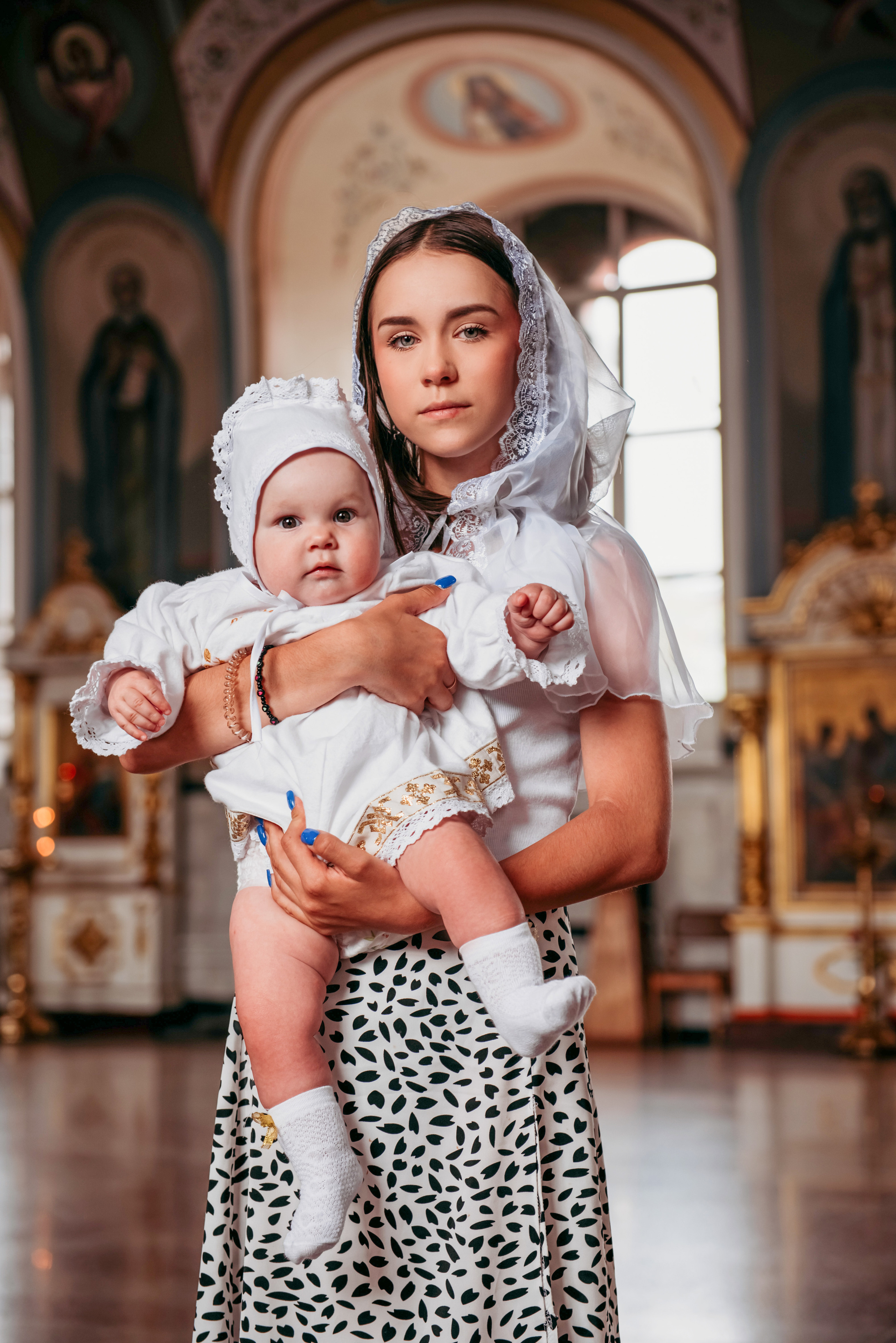Подготовка к крещению. Детский-Семейный фотограф Пермь