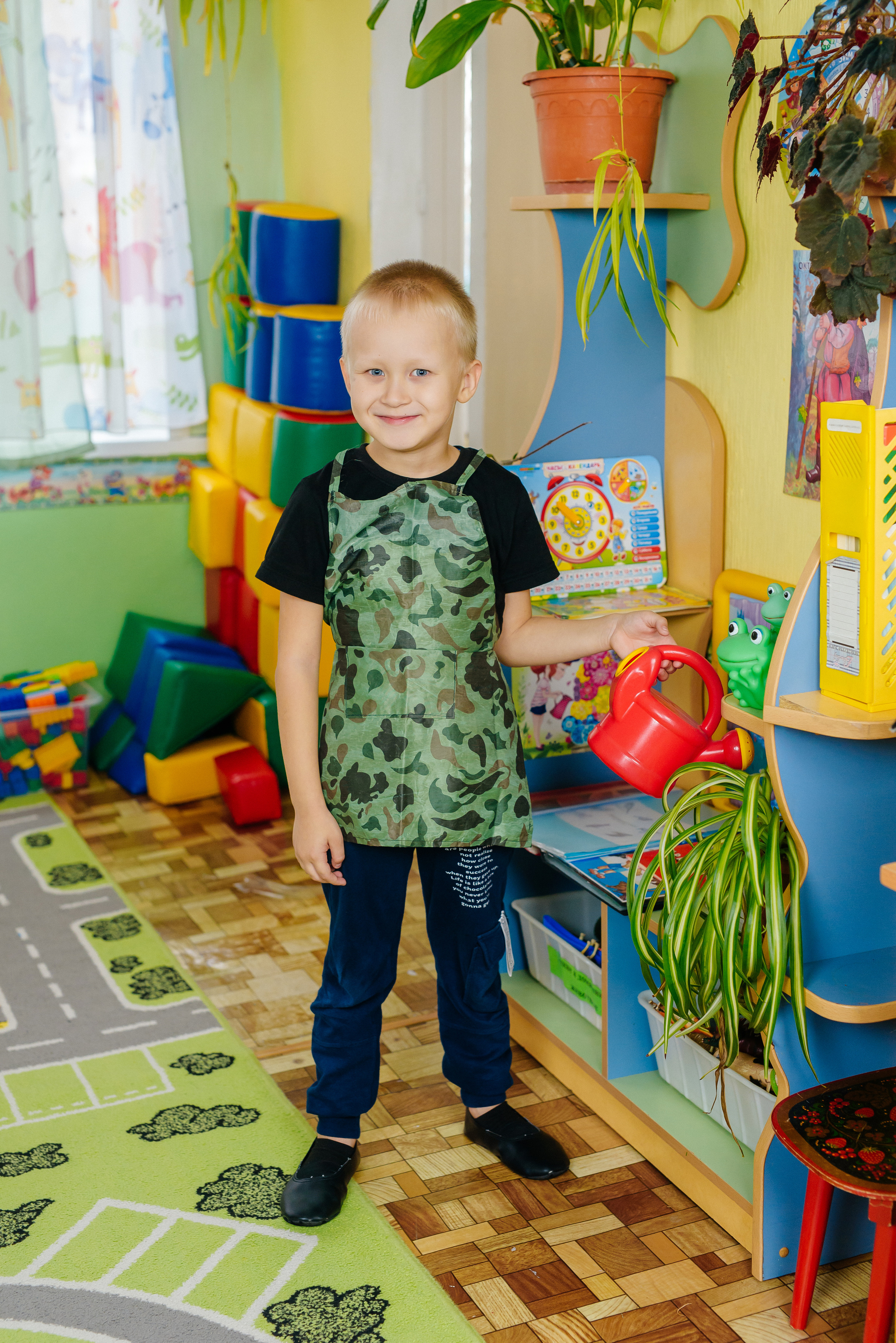 Процесс и условия съёмок в детском саду. Семейный фотограф в Барнауле