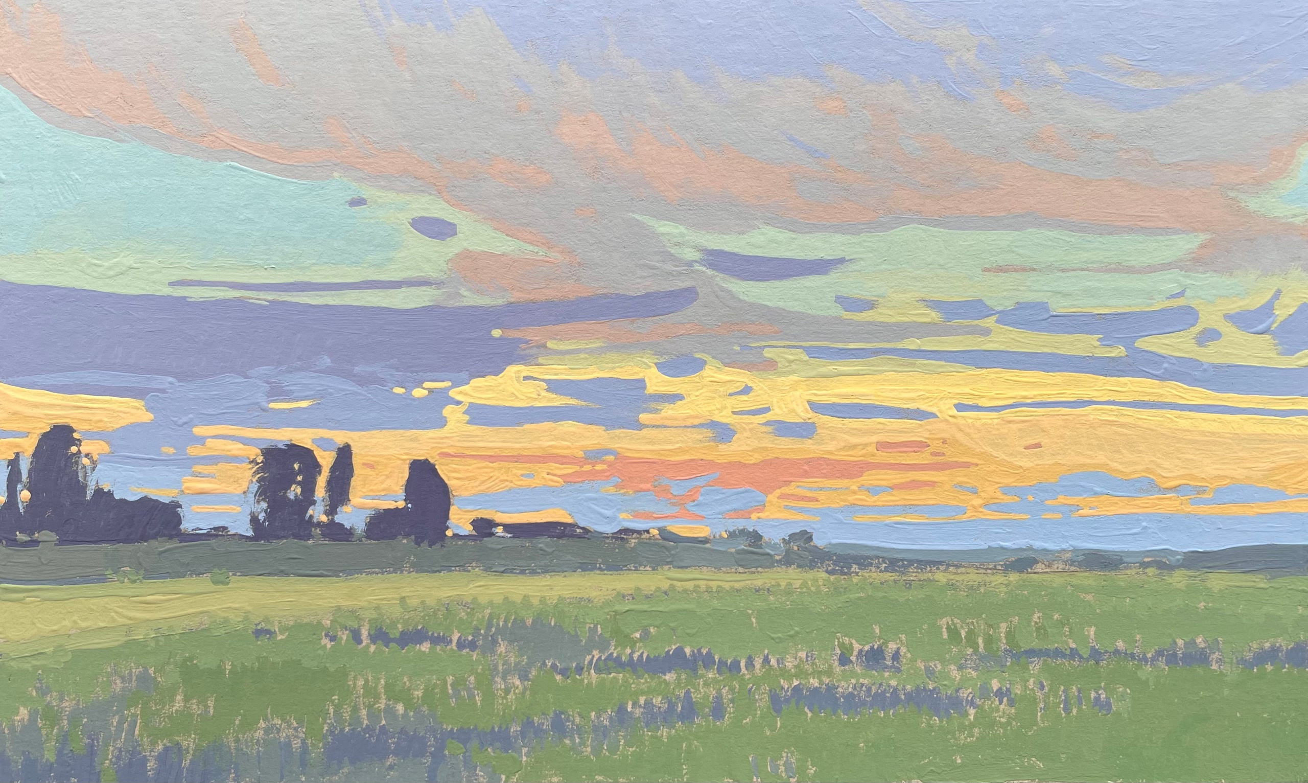 Пейзажи. Художница Лиза Владимирова