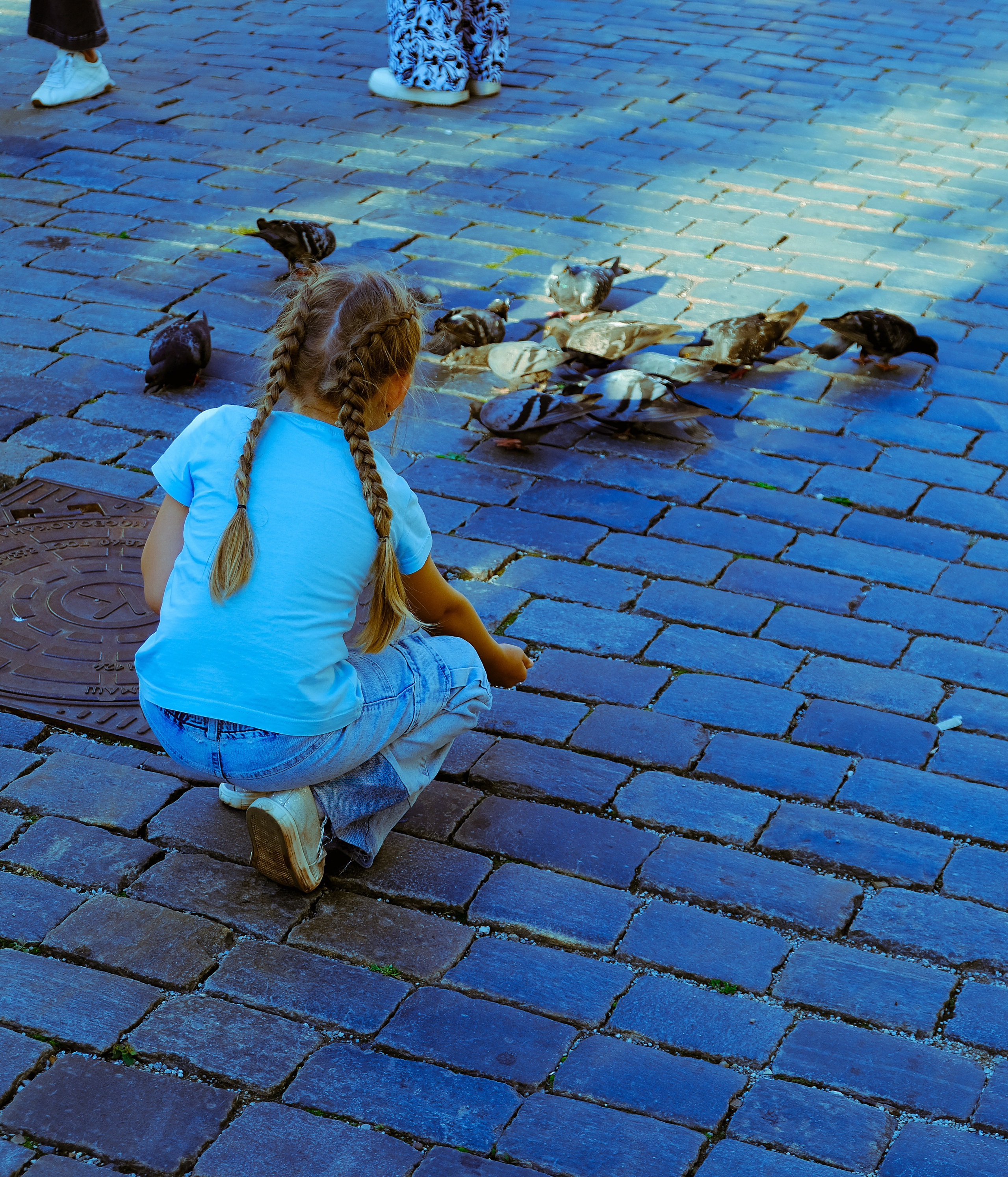 BLUE. -