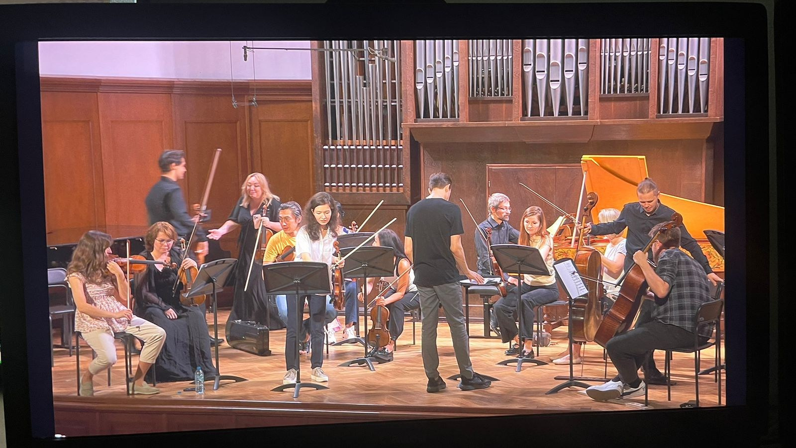 События и анонсы. Скрипачка Анна Савкина