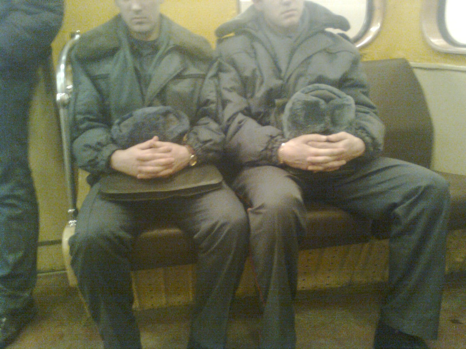 Питерское метро. Художник. Фотограф