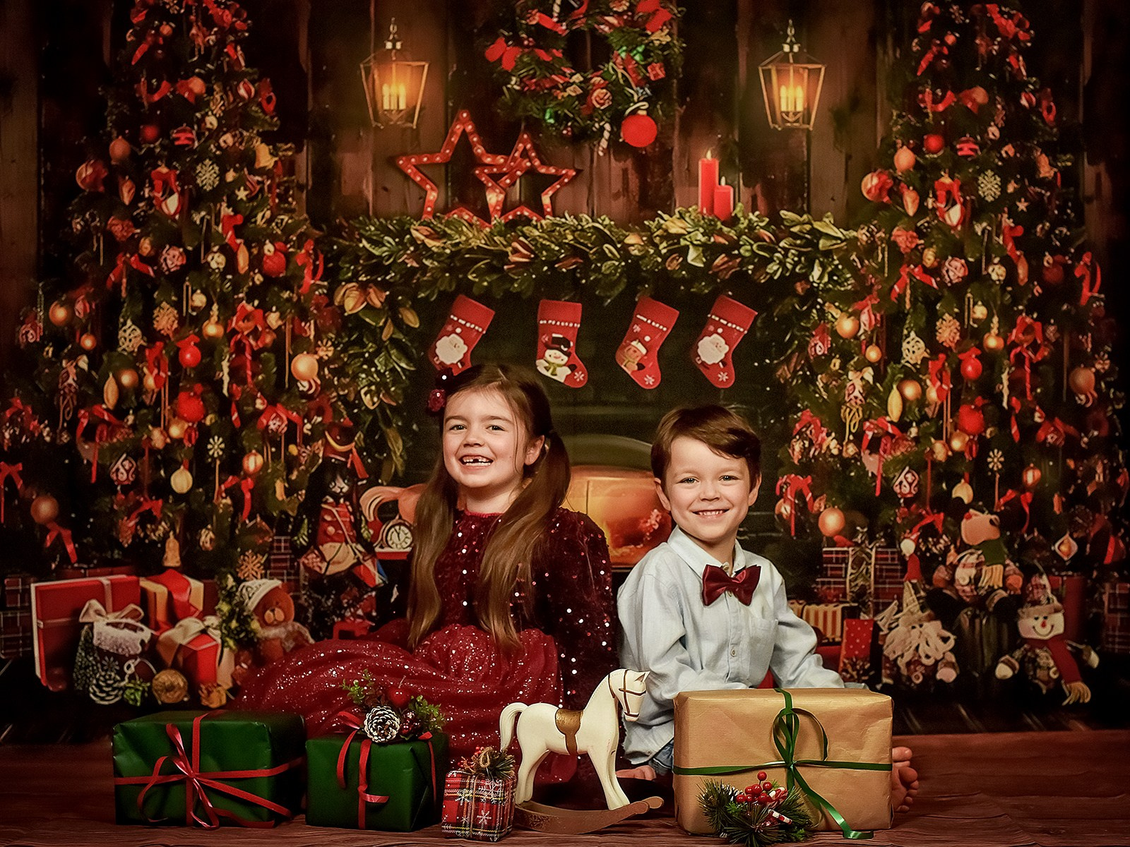 Weihnachtsfotoshooting 2025. Kinderfotografin in Oberösterreich Helen Baum