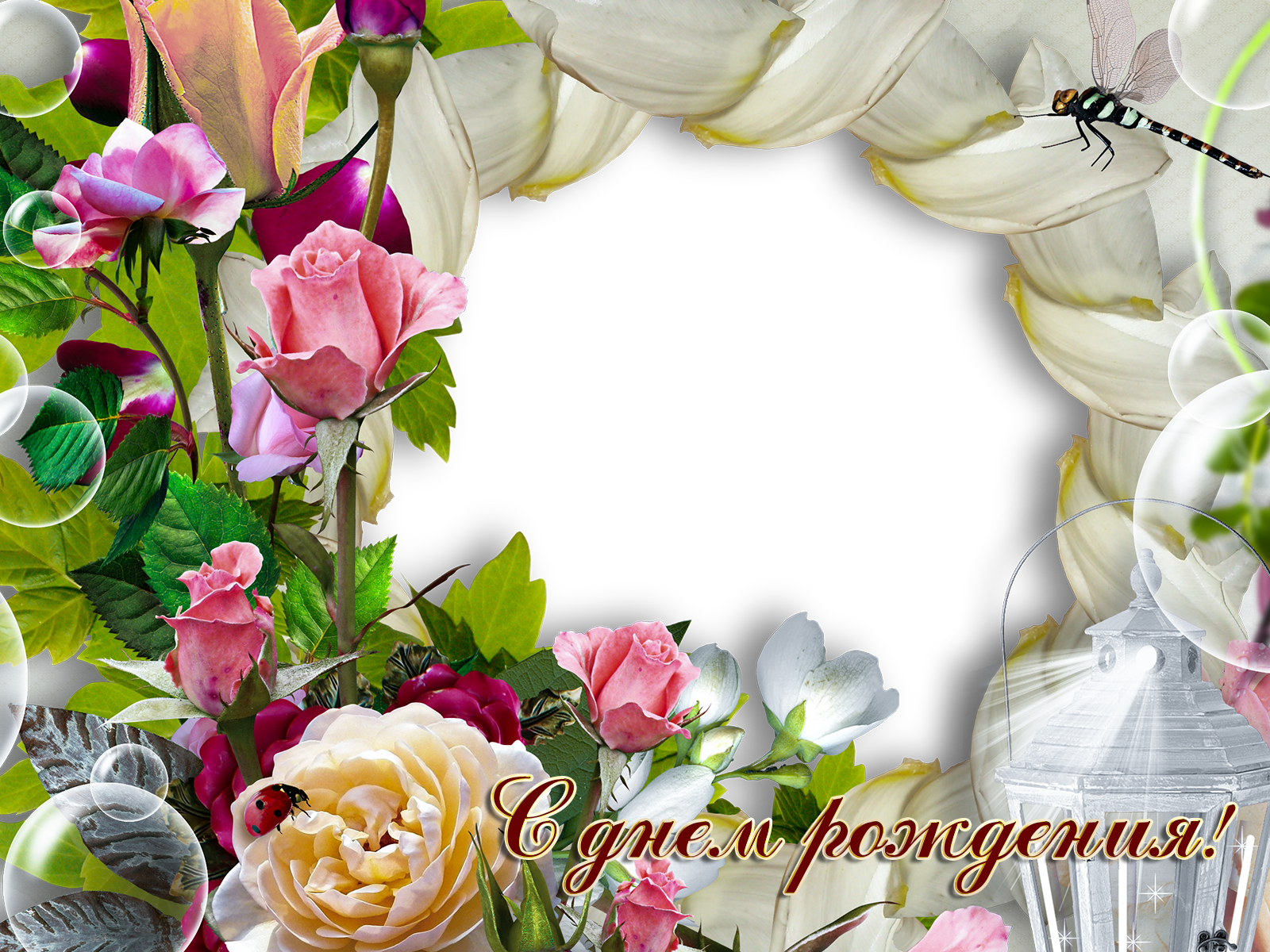 Рамки с днем рождения. AISA Foto