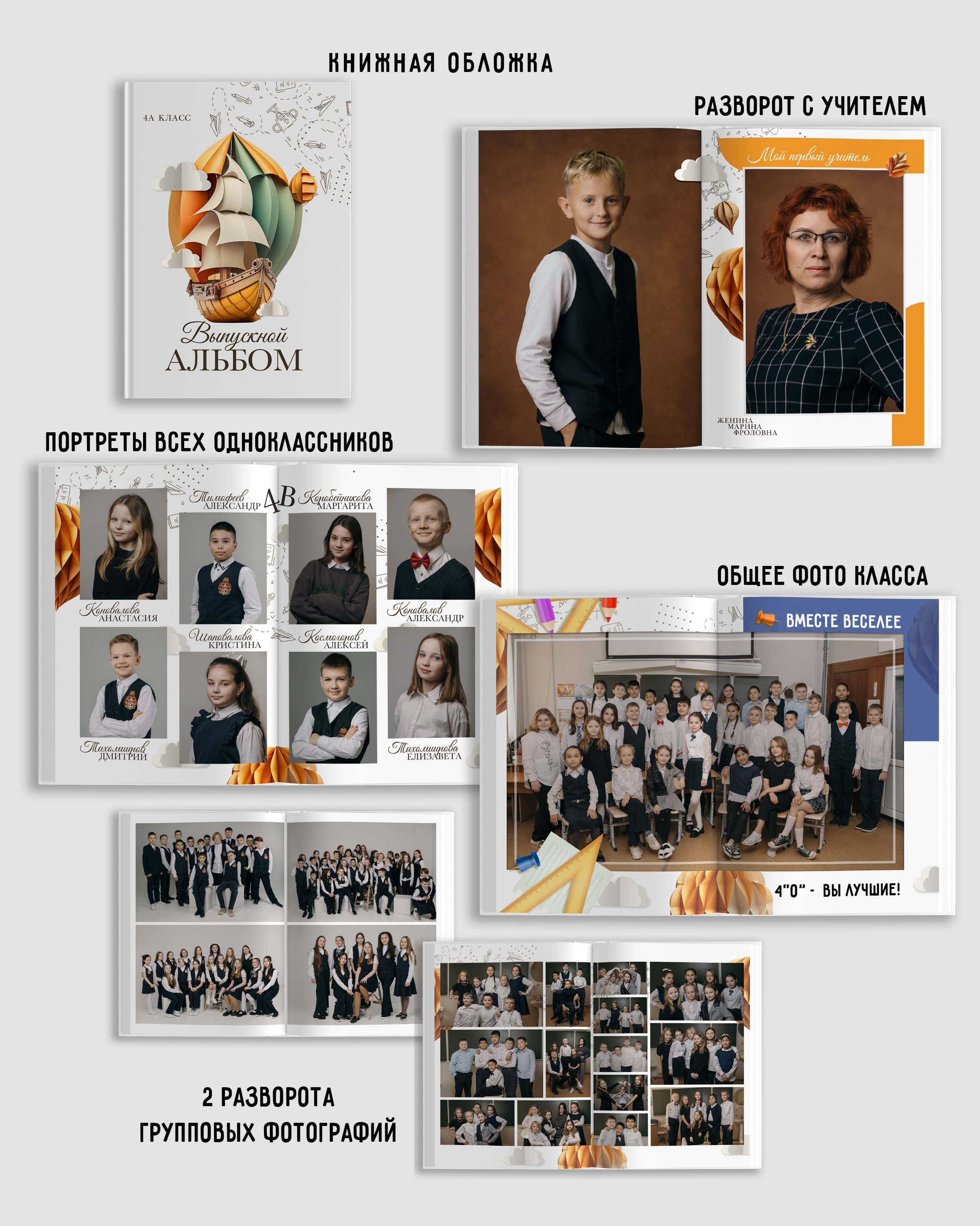 Начальная школа. Выпускной альбом